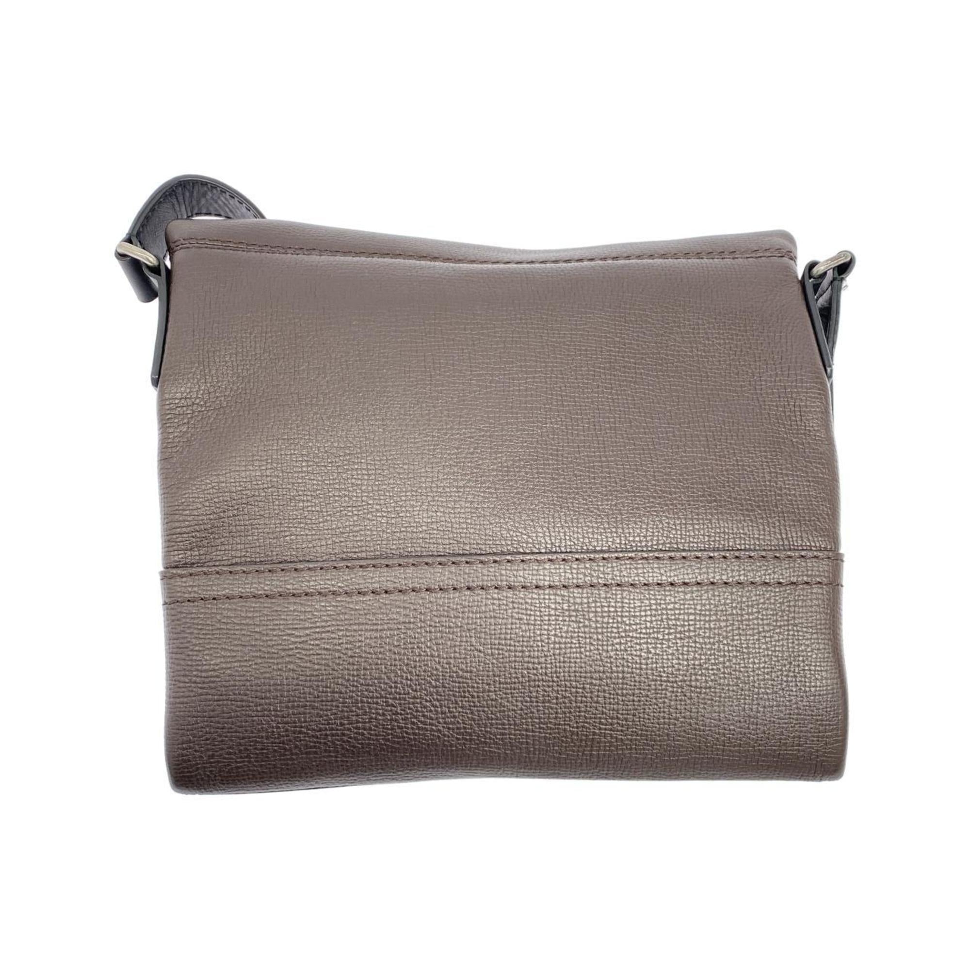 Louis Vuitton Brown Caffe Coffee Leather Shoulder Bag (Pre-Owned)