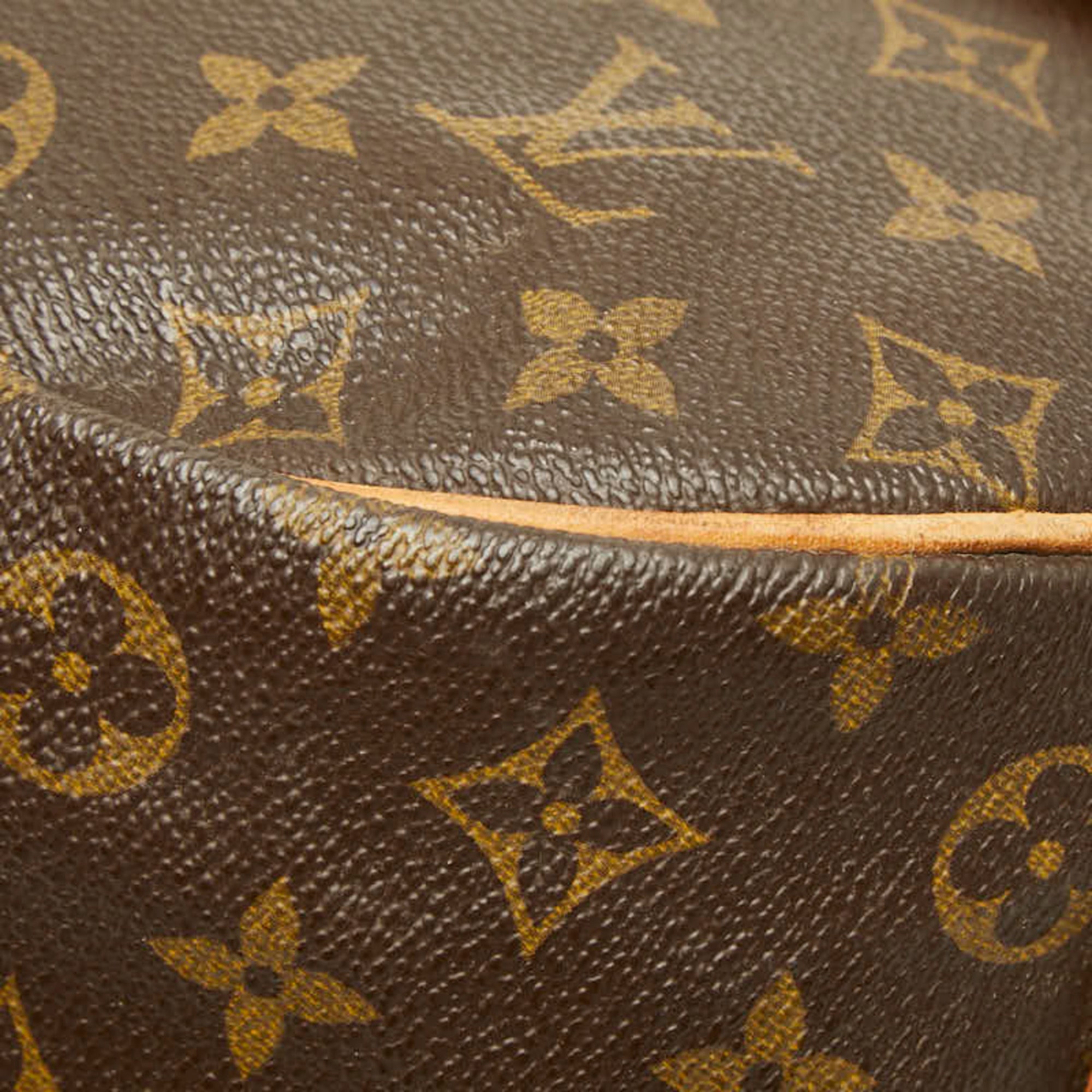 Louis Vuitton Brown Pvc Leather Shoulder Bag (Pre-Owned)