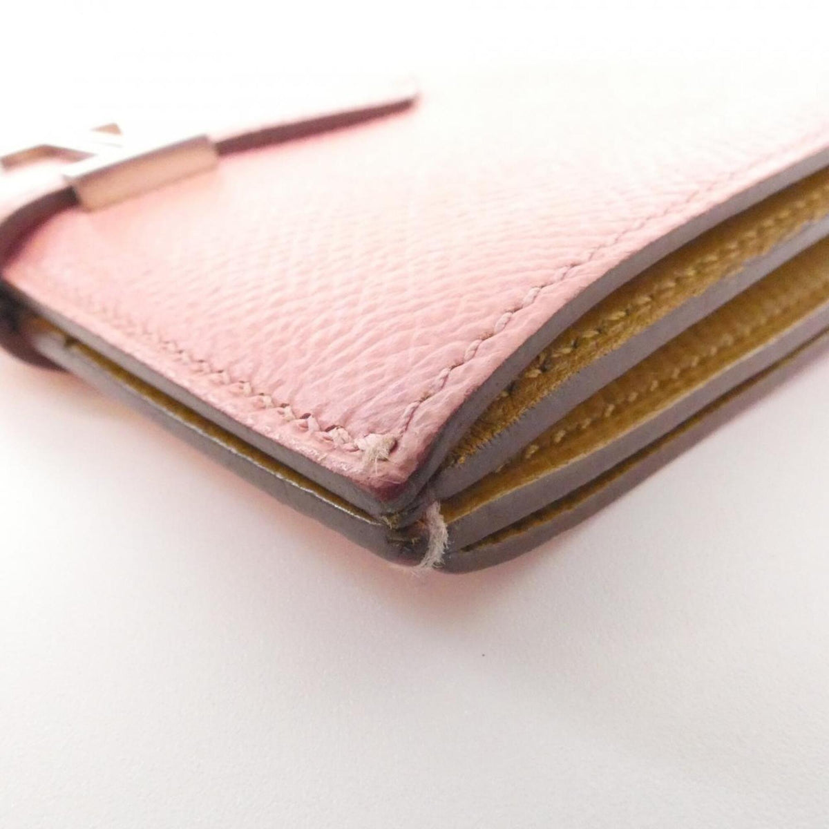 Hermes Rose Confetti Epsom Leather Wallet (Bi-Fold) (Pre-Owned)