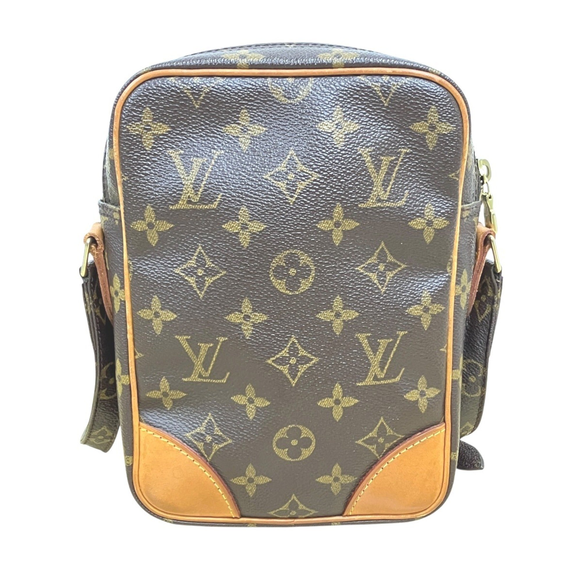 Louis Vuitton Brown Galle Monogram Monogram Shoulder Bag (Pre-Owned)