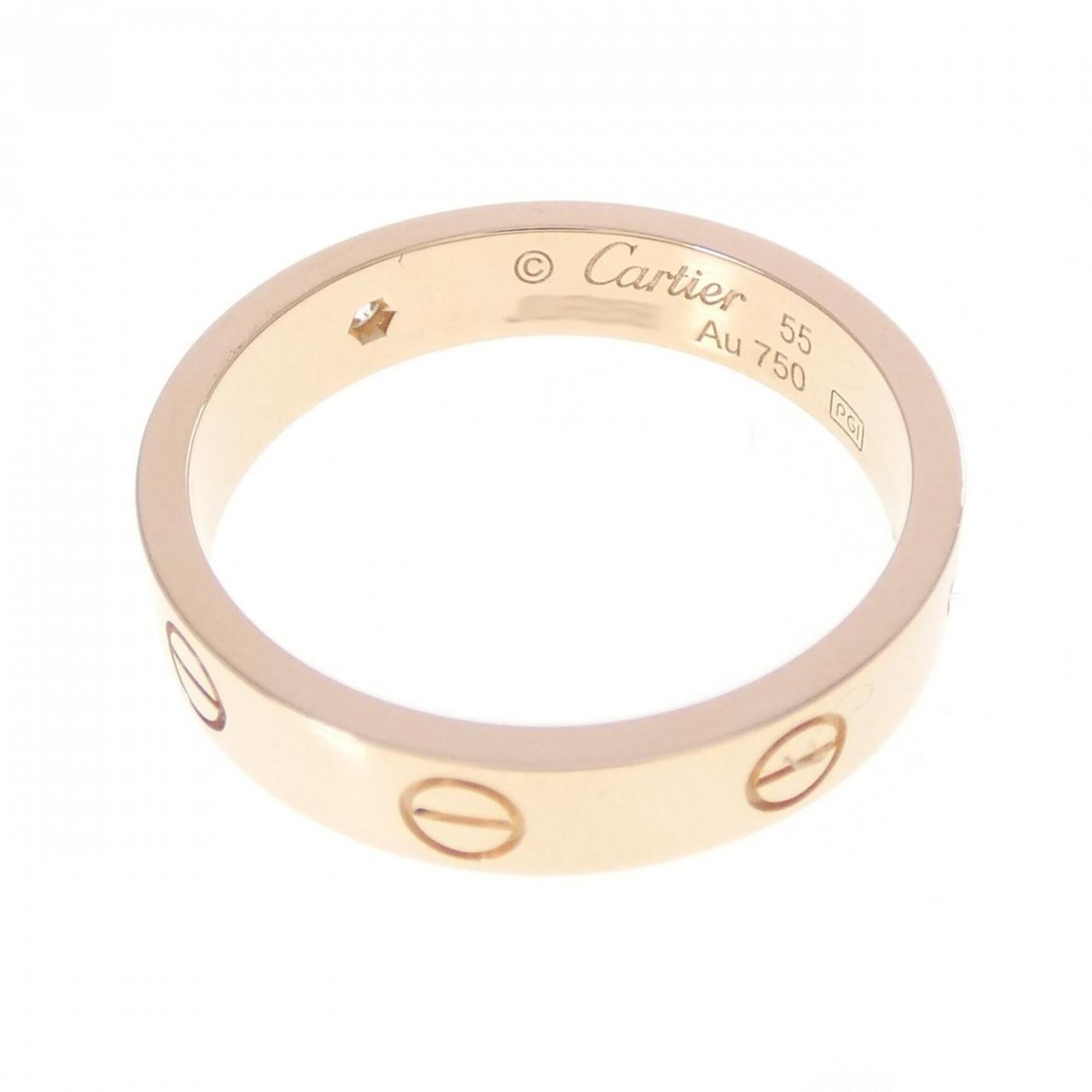 Cartier Pink Gold Pink Gold (18K) Band Ring (Pre-Owned)