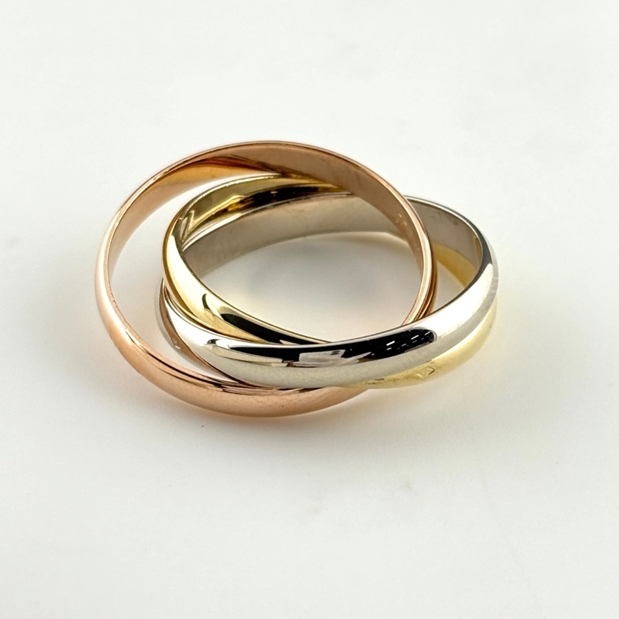 Cartier Yellow Gold (18K) Pink Gold (18K) White Gold (18K) Band Ring (Pre-Owned)