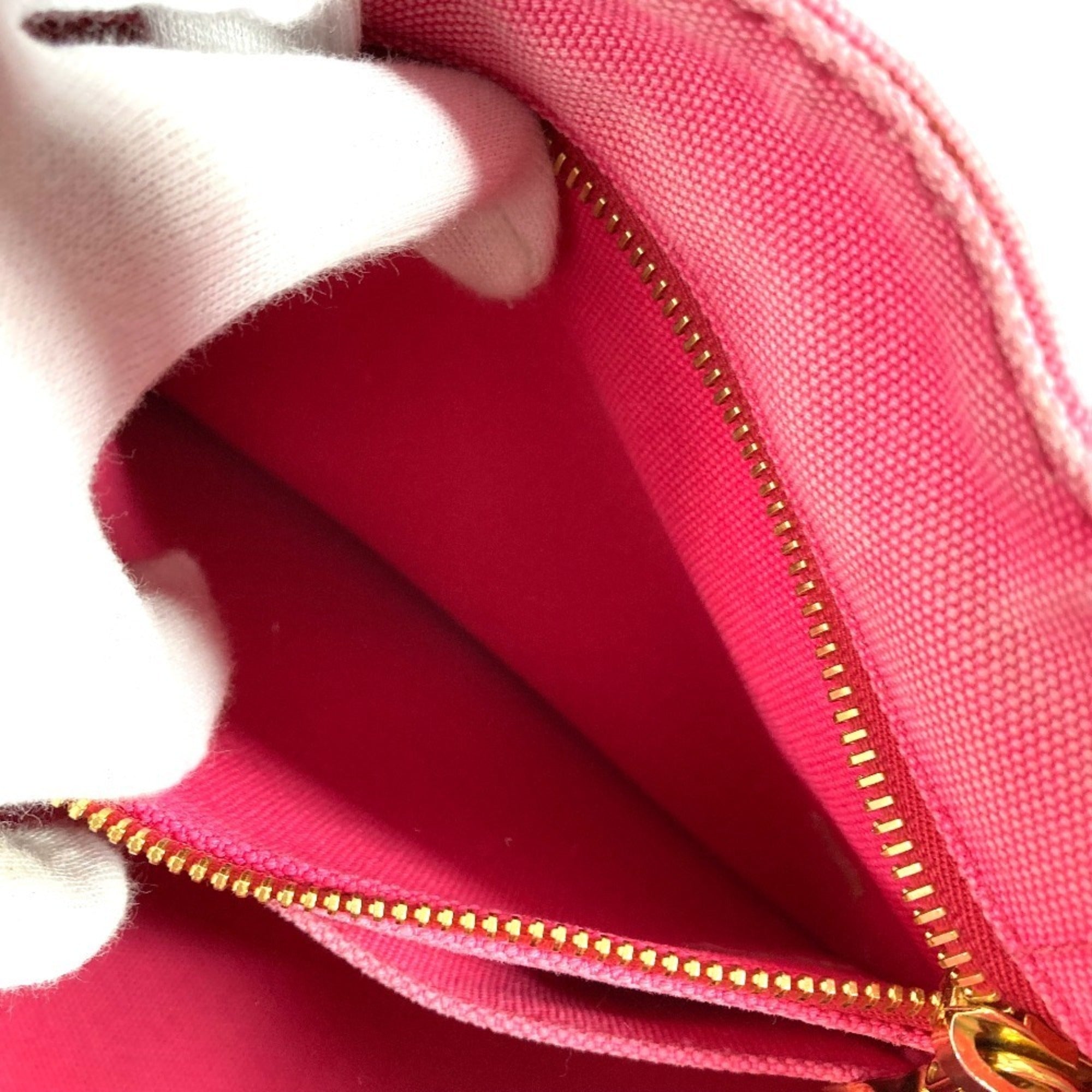 Prada Canapa Pink Canvas Handbag Shoulder Bag Tote Bag (Pre-Owned)
