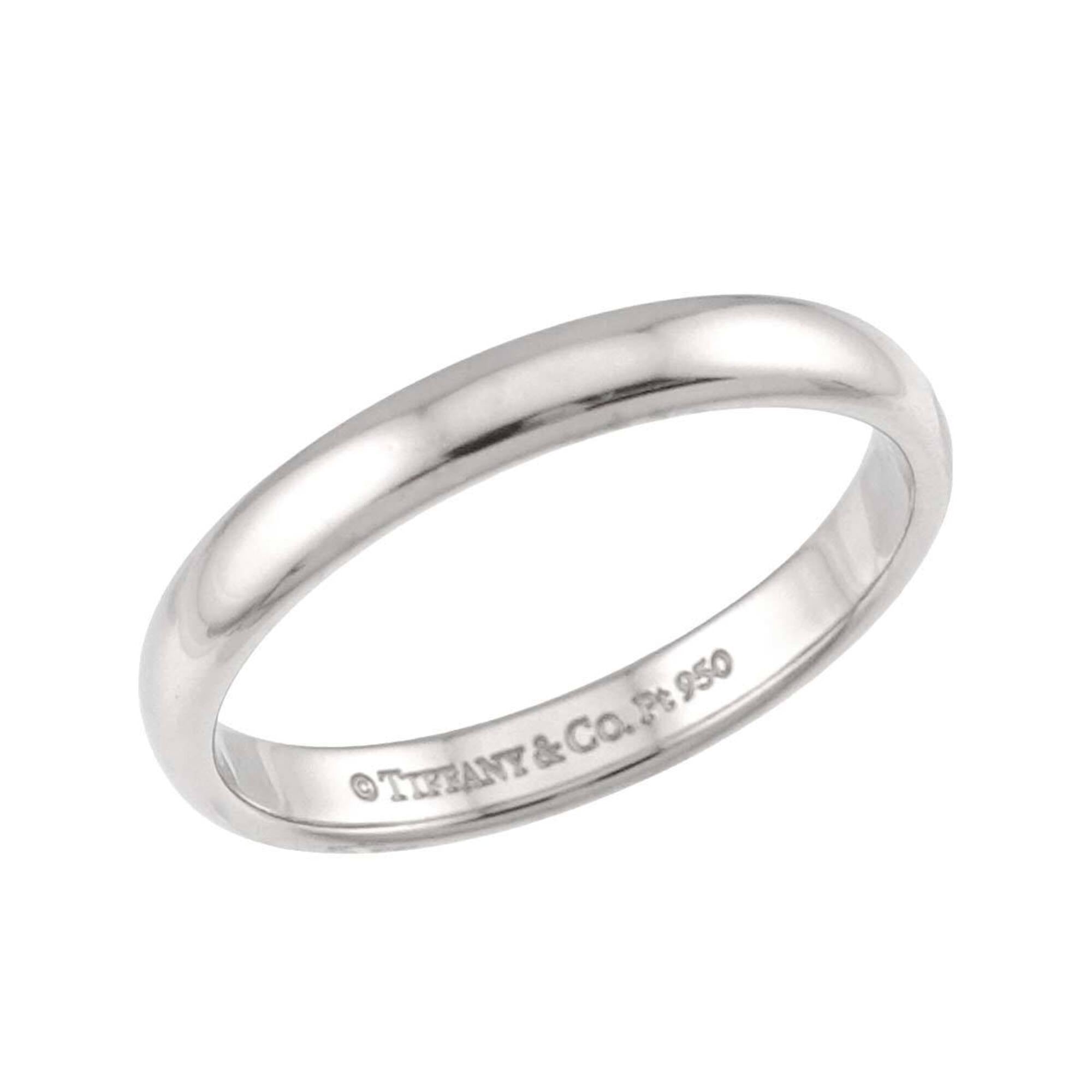 Tiffany Platinum 950 Band Ring (Pre-Owned)