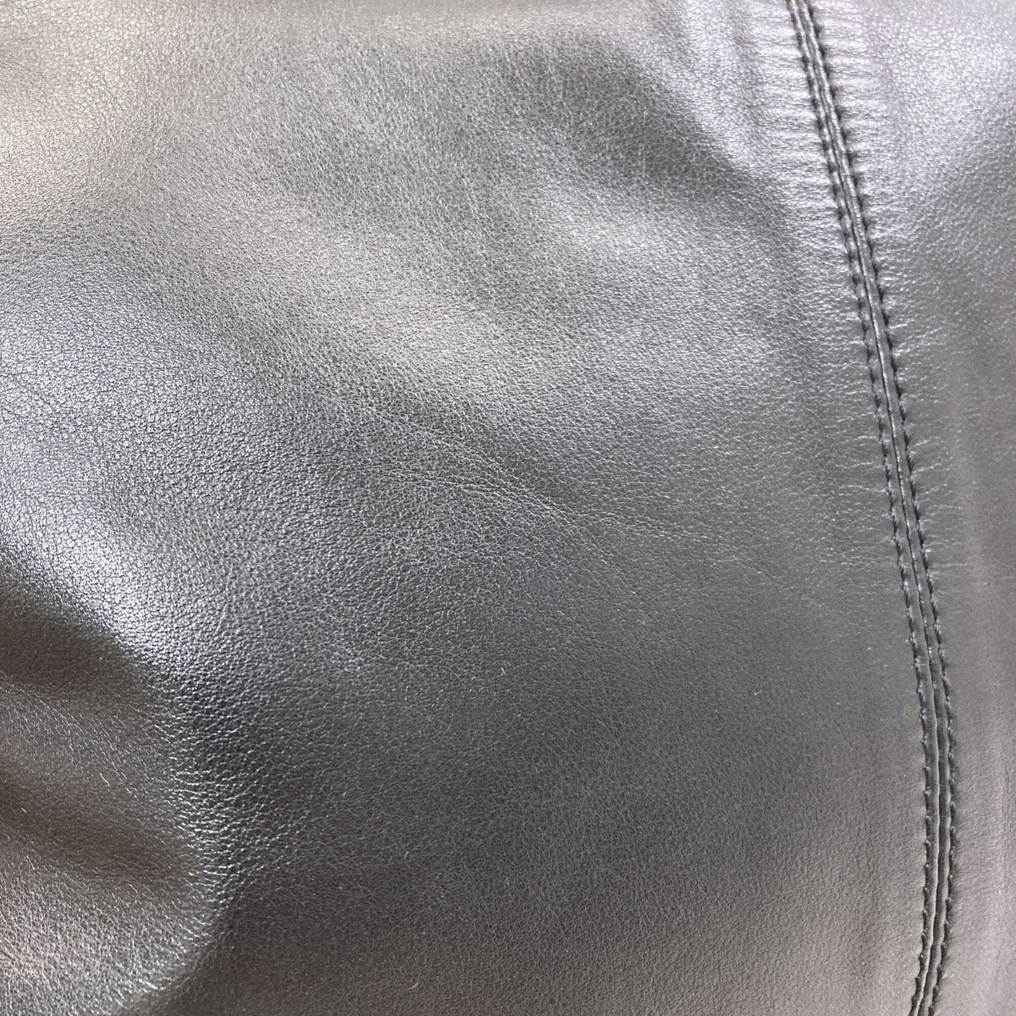Chanel Black Leather Tote Bag (Pre-Owned)