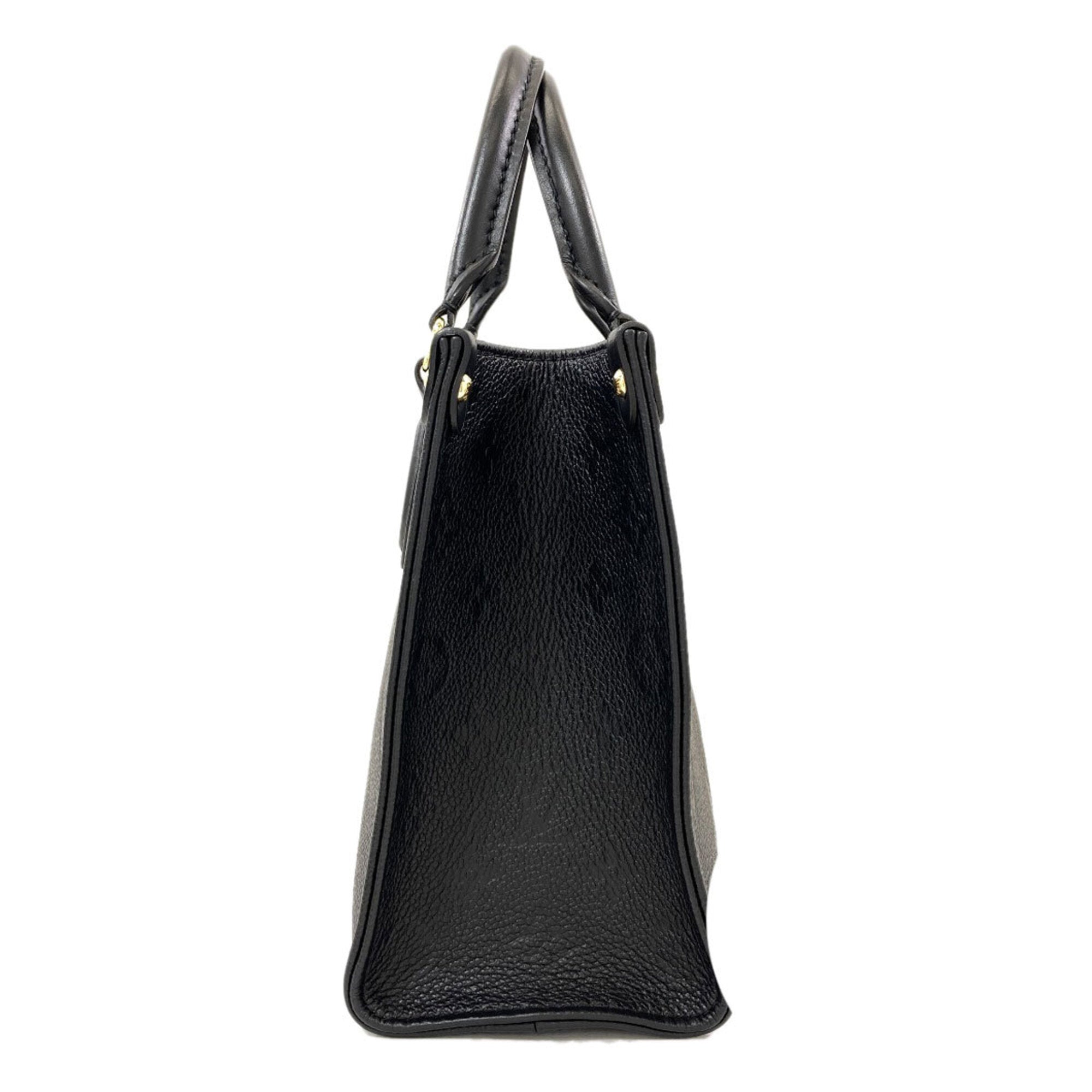 Louis Vuitton Black Monogram Empreinte Handbag (Pre-Owned)