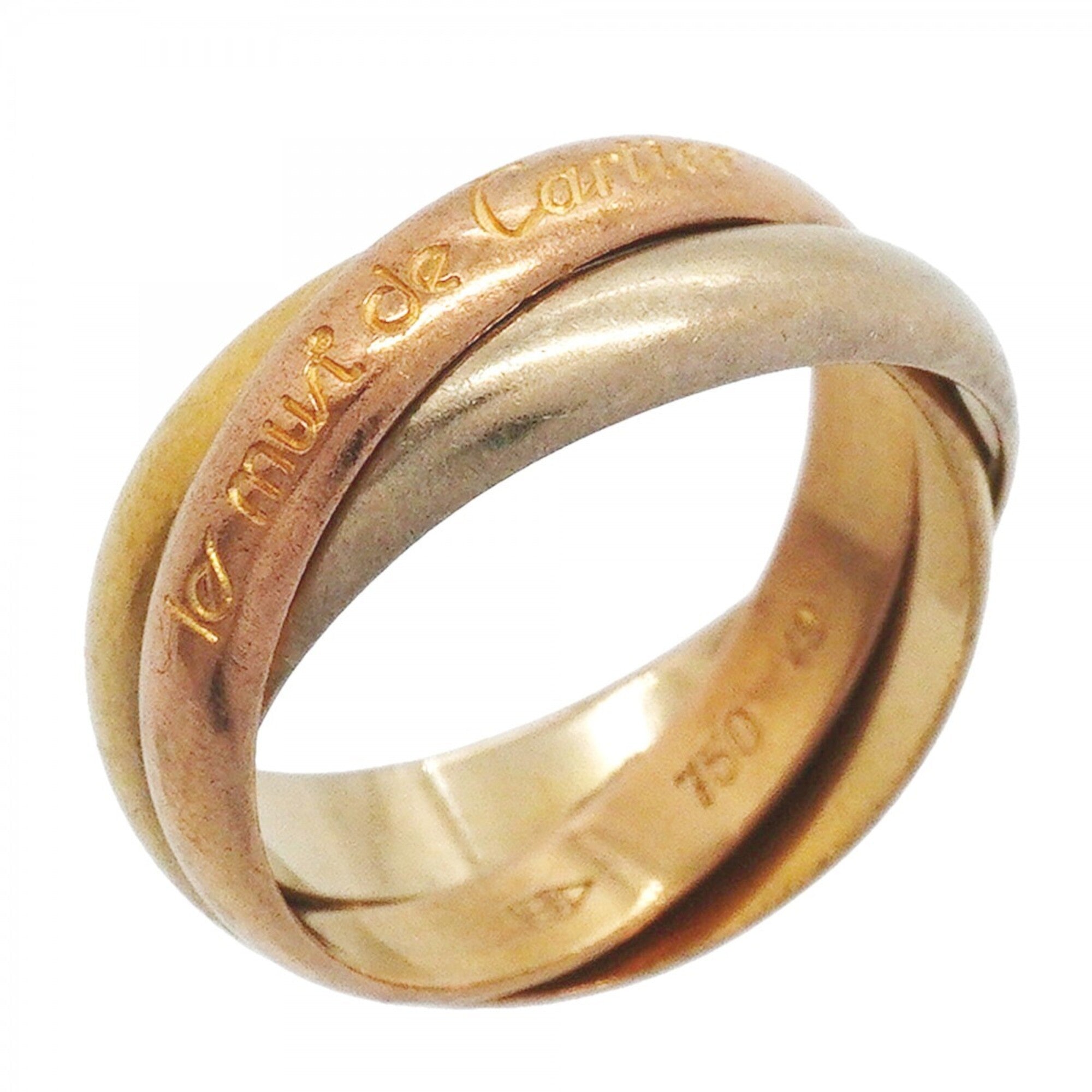 Cartier Yellow Gold (18K) Pink Gold (18K) White Gold (18K) Band Ring (Pre-Owned)