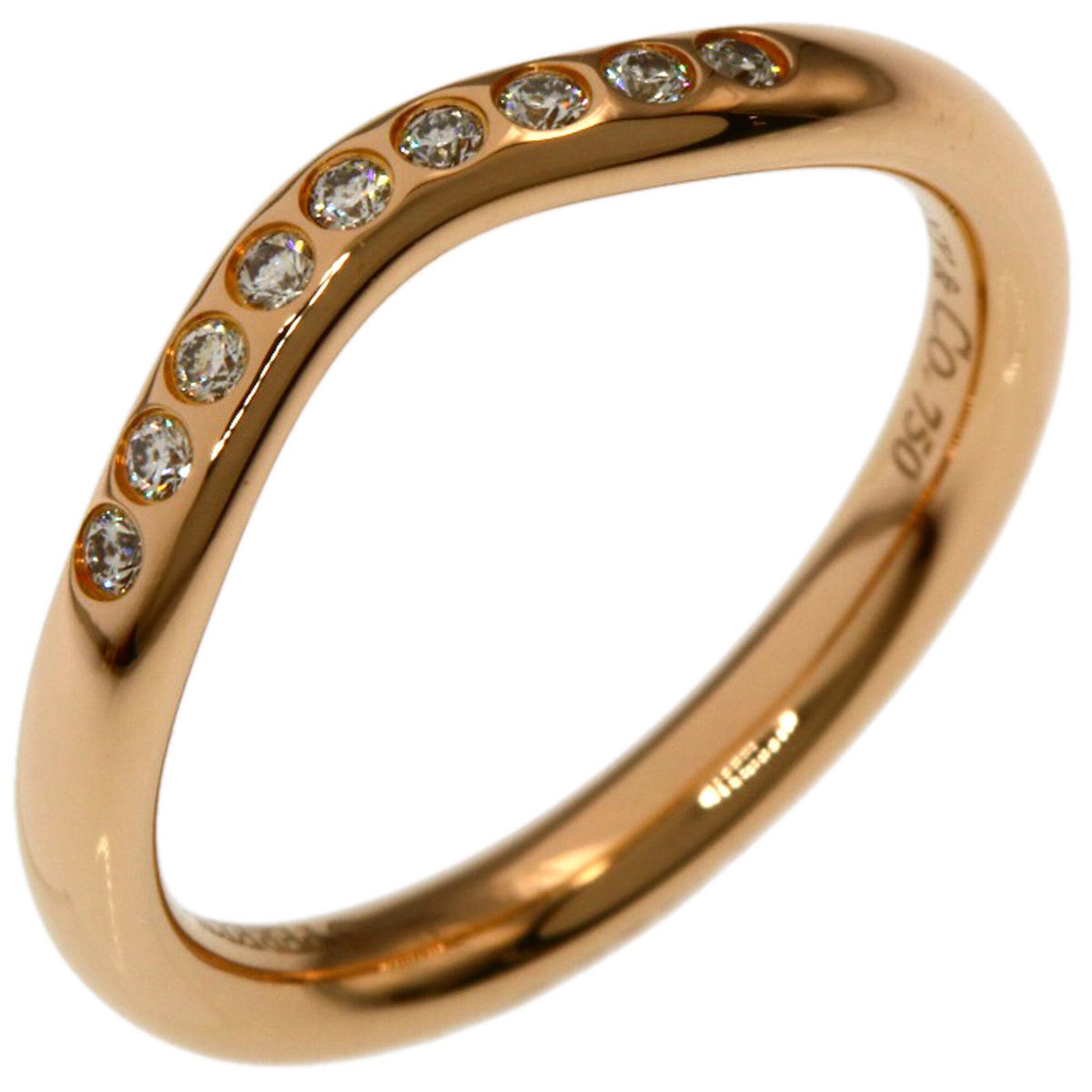 Tiffany Pink Gold (18K) Band Ring (Pre-Owned)