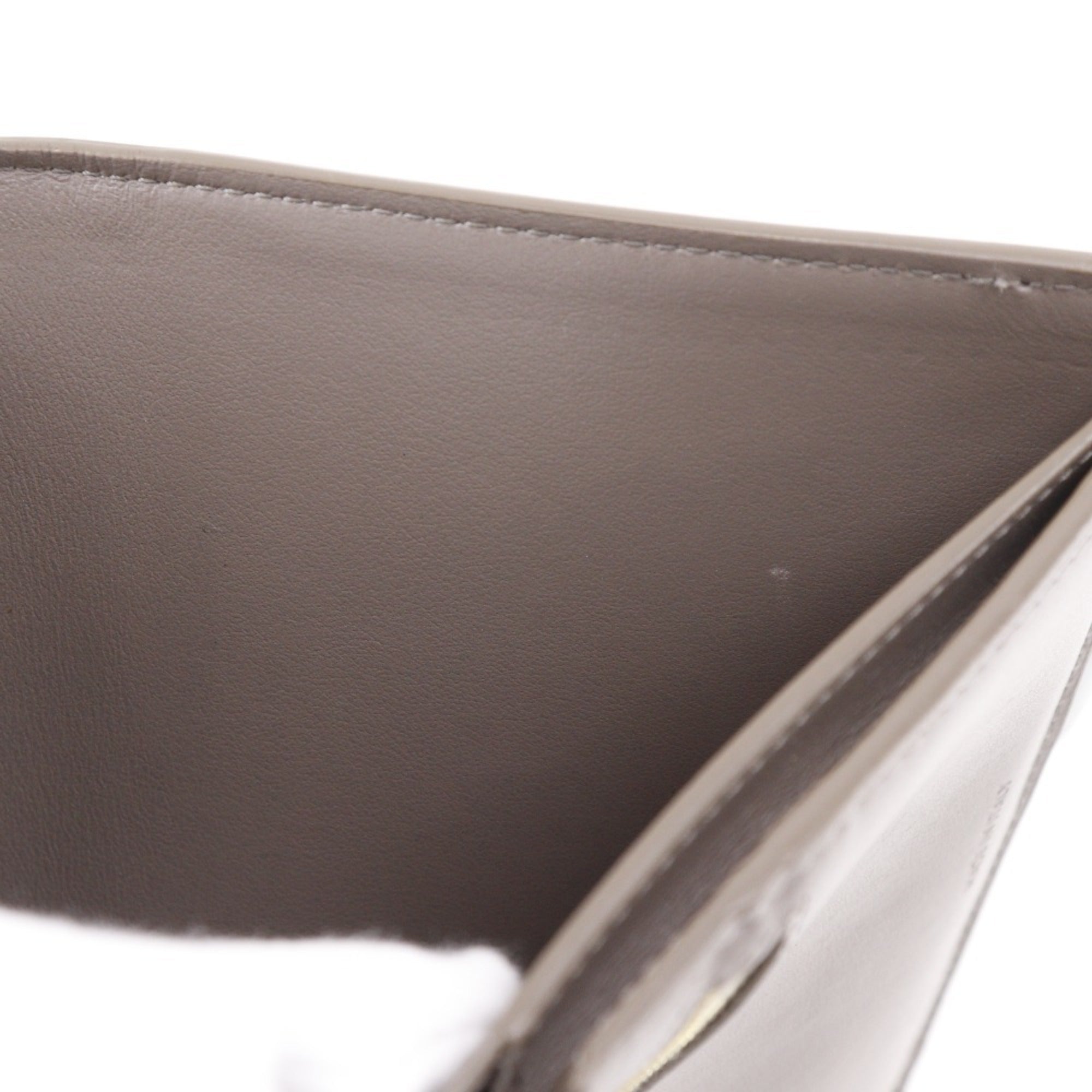Celine Gray Leather Wallet (Bi-Fold) (Pre-Owned)