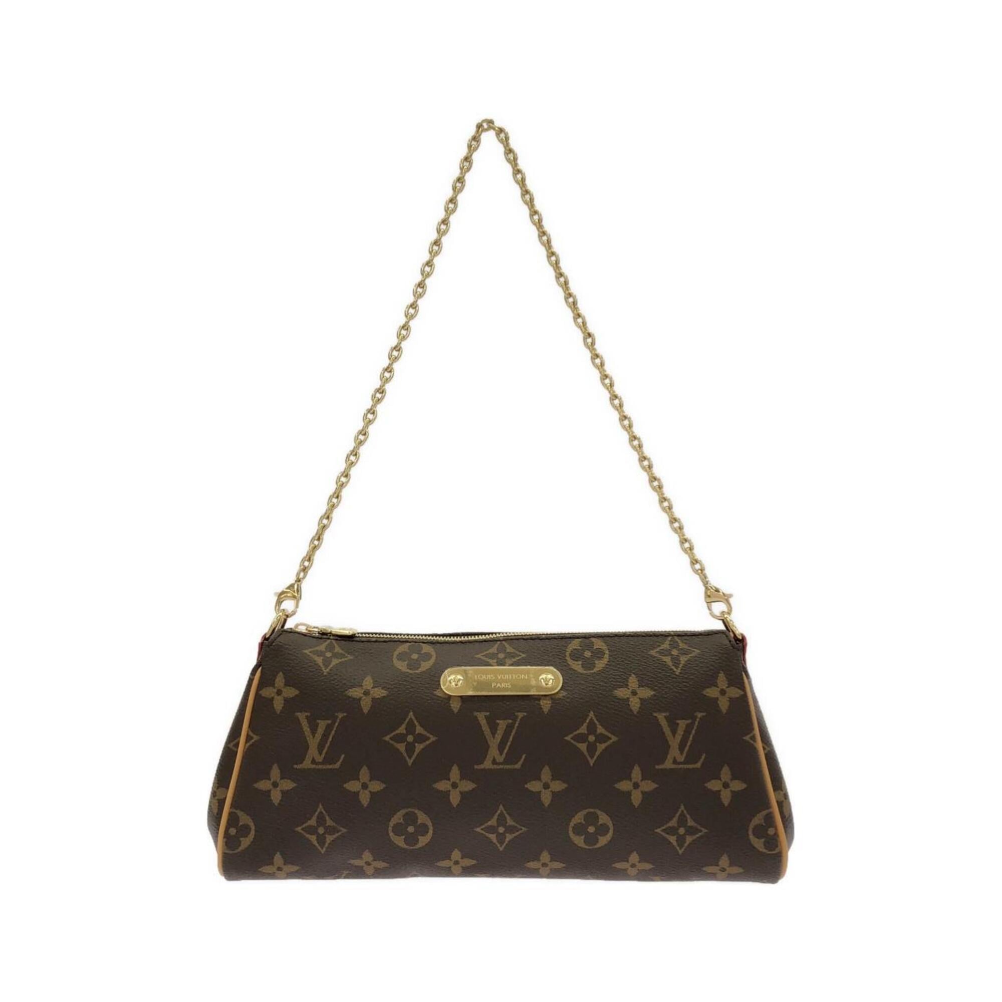 Louis Vuitton Marron Coated Canvas Pochette Shoulder Bag (Pre-Owned)