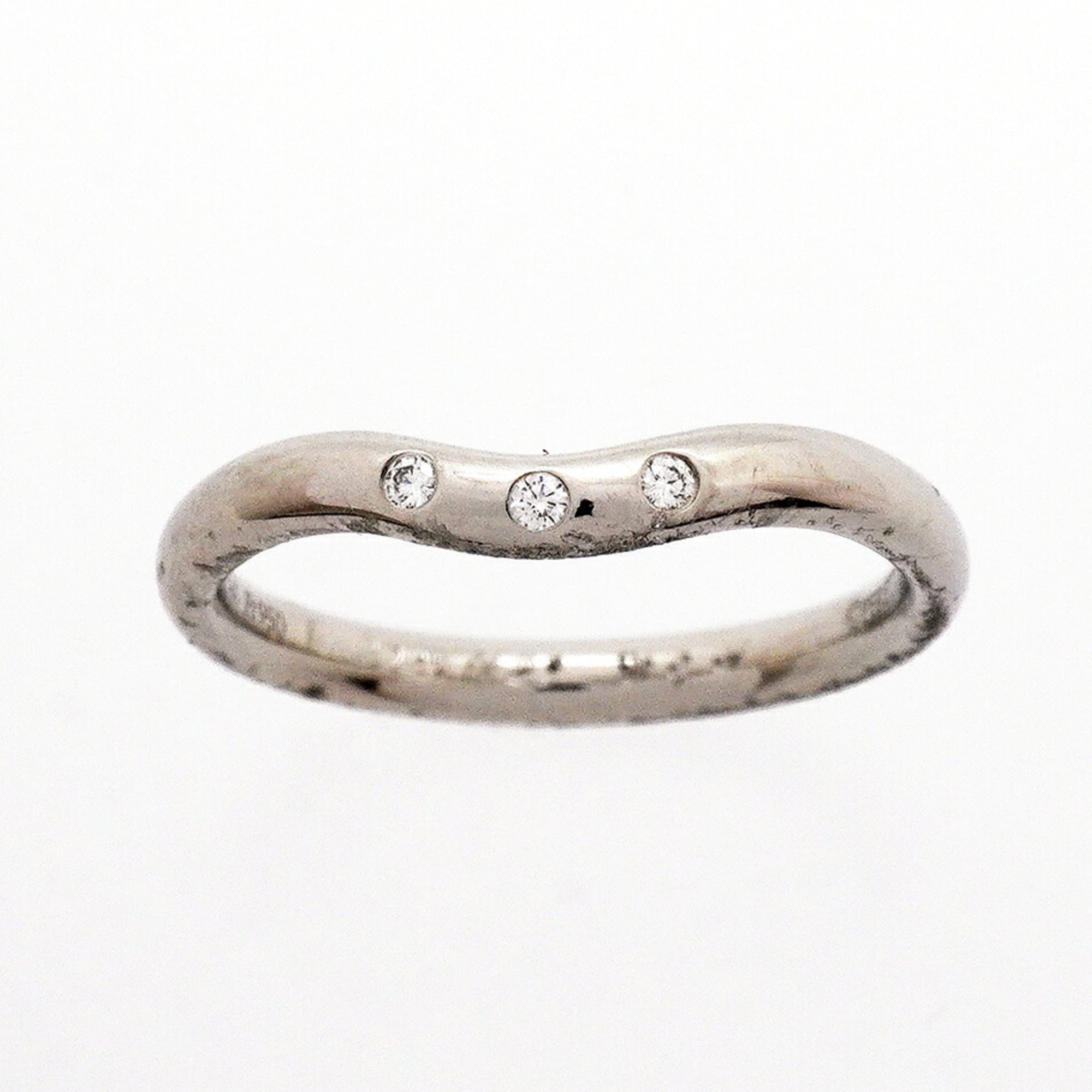 Tiffany Platinum 950 Band Ring (Pre-Owned)