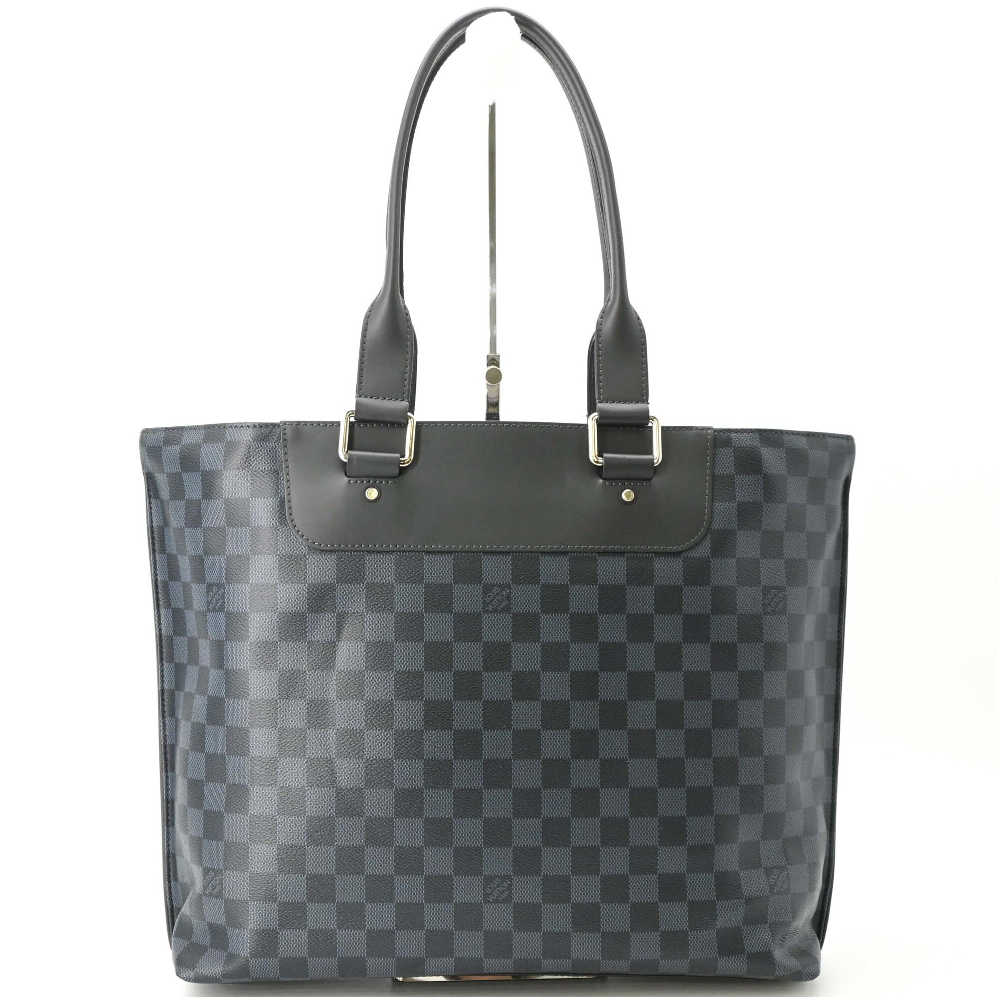 Louis Vuitton Damier Graphite Navy Damier Graphite Tote Bag (Pre-Owned)