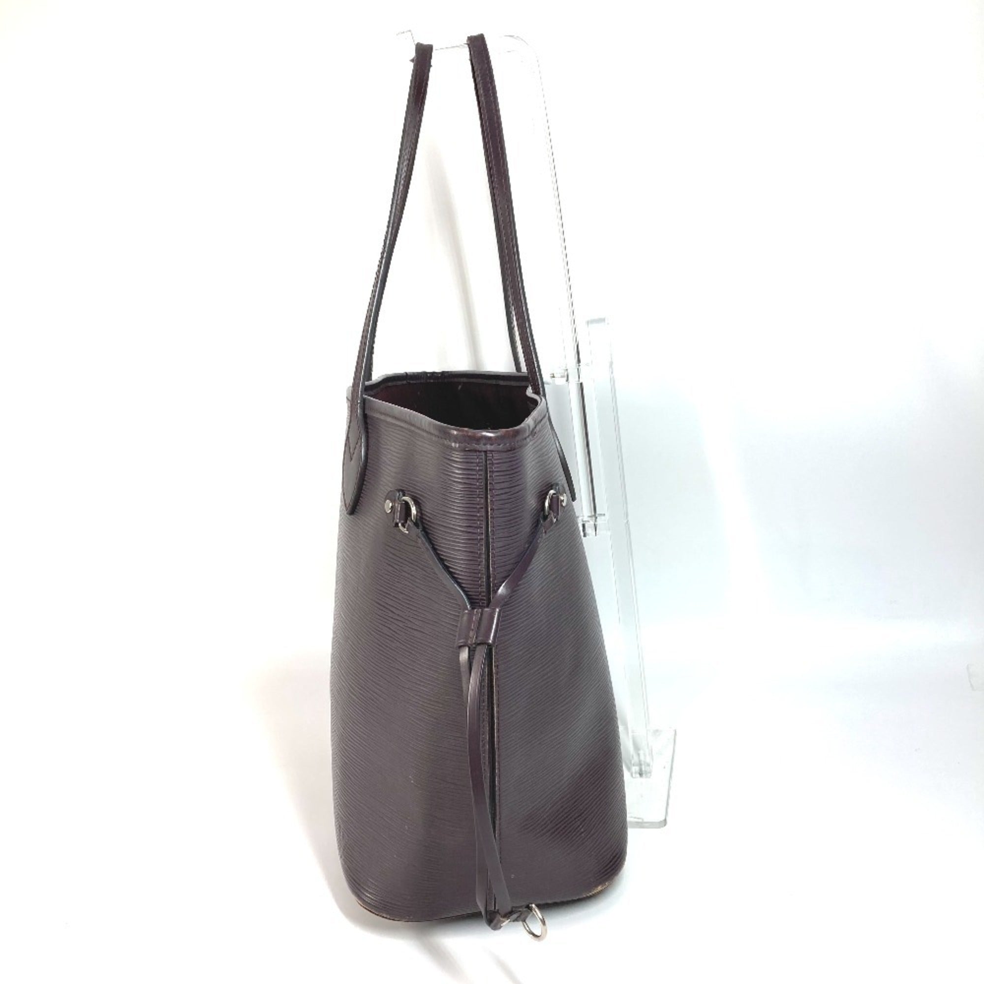 Louis Vuitton Purple Quetsche Epi Leather Shoulder Bag Tote Bag (Pre-Owned)