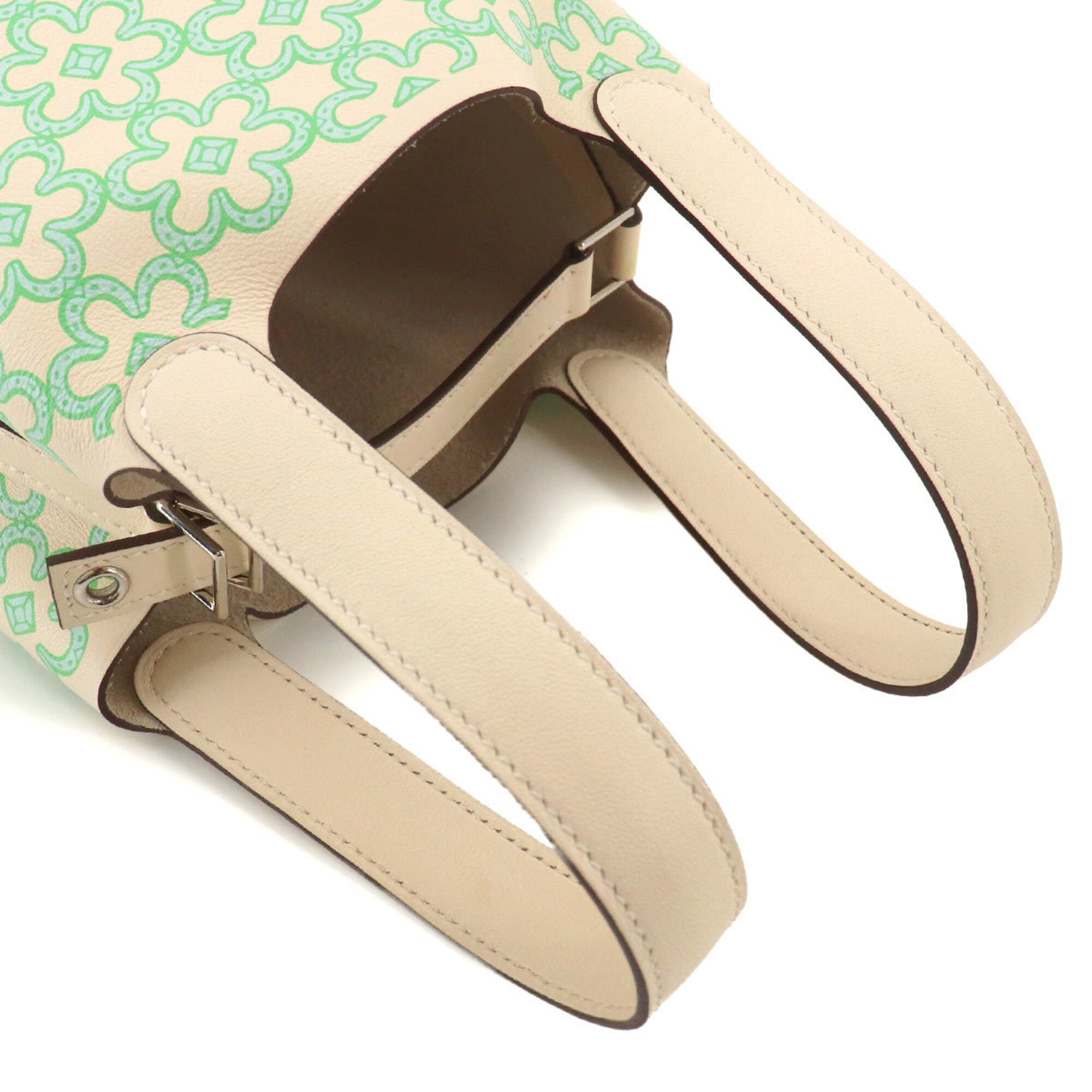 Hermes Vert Swift Leather Handbag (Pre-Owned)