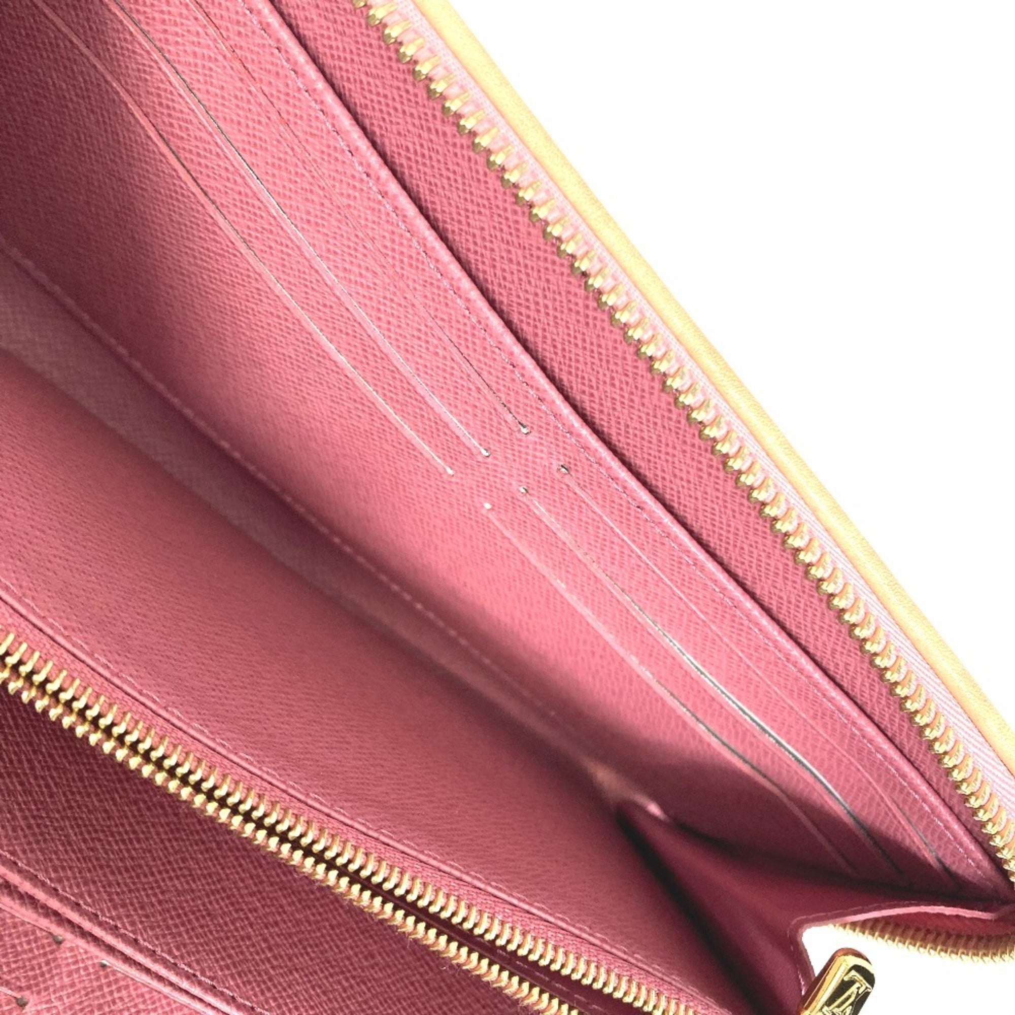 Louis Vuitton Monogram Denim Pink Monogram Denim Long Wallet (Bi-Fold) (Pre-Owned)