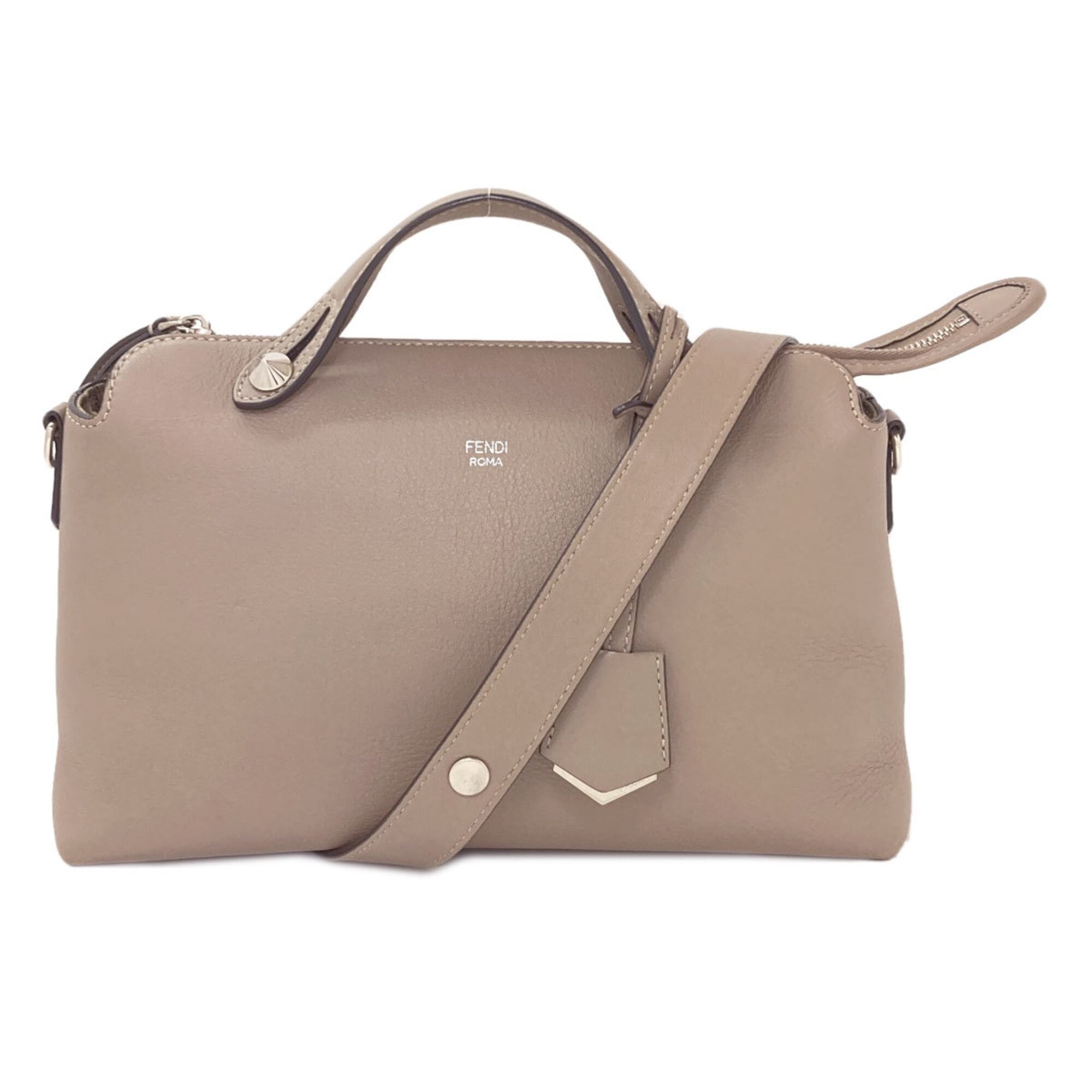 Fendi Brown Leather Handbag (Pre-Owned)