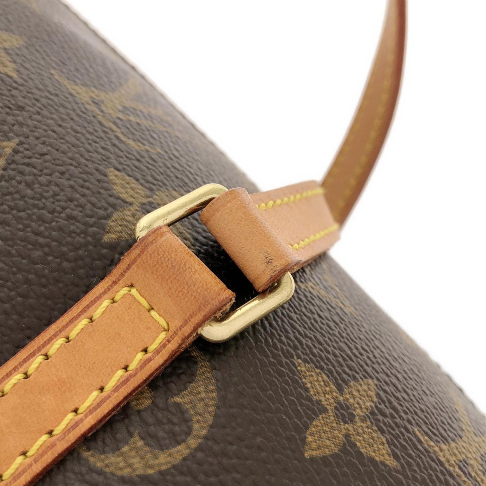 Louis Vuitton Marron Coated Canvas Handbag (Pre-Owned)