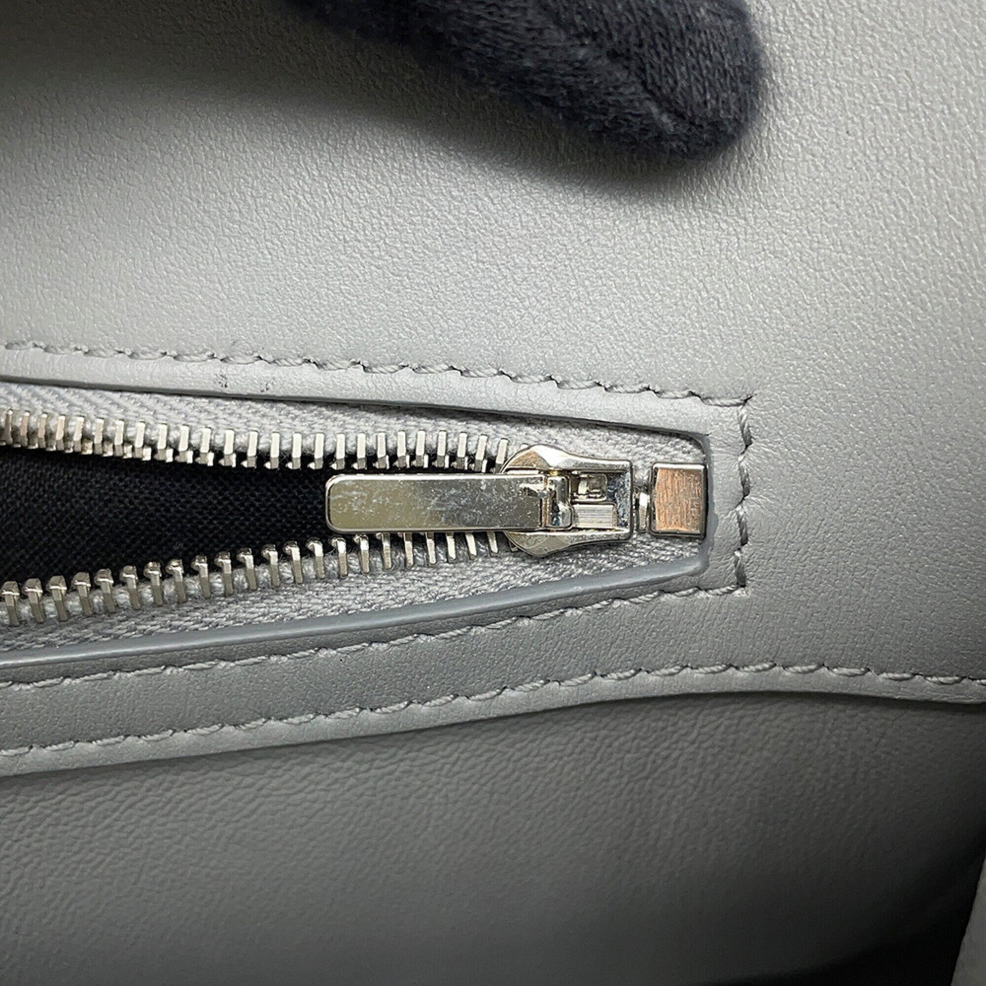 Balenciaga Gray Leather Handbag Shoulder Bag (Pre-Owned)