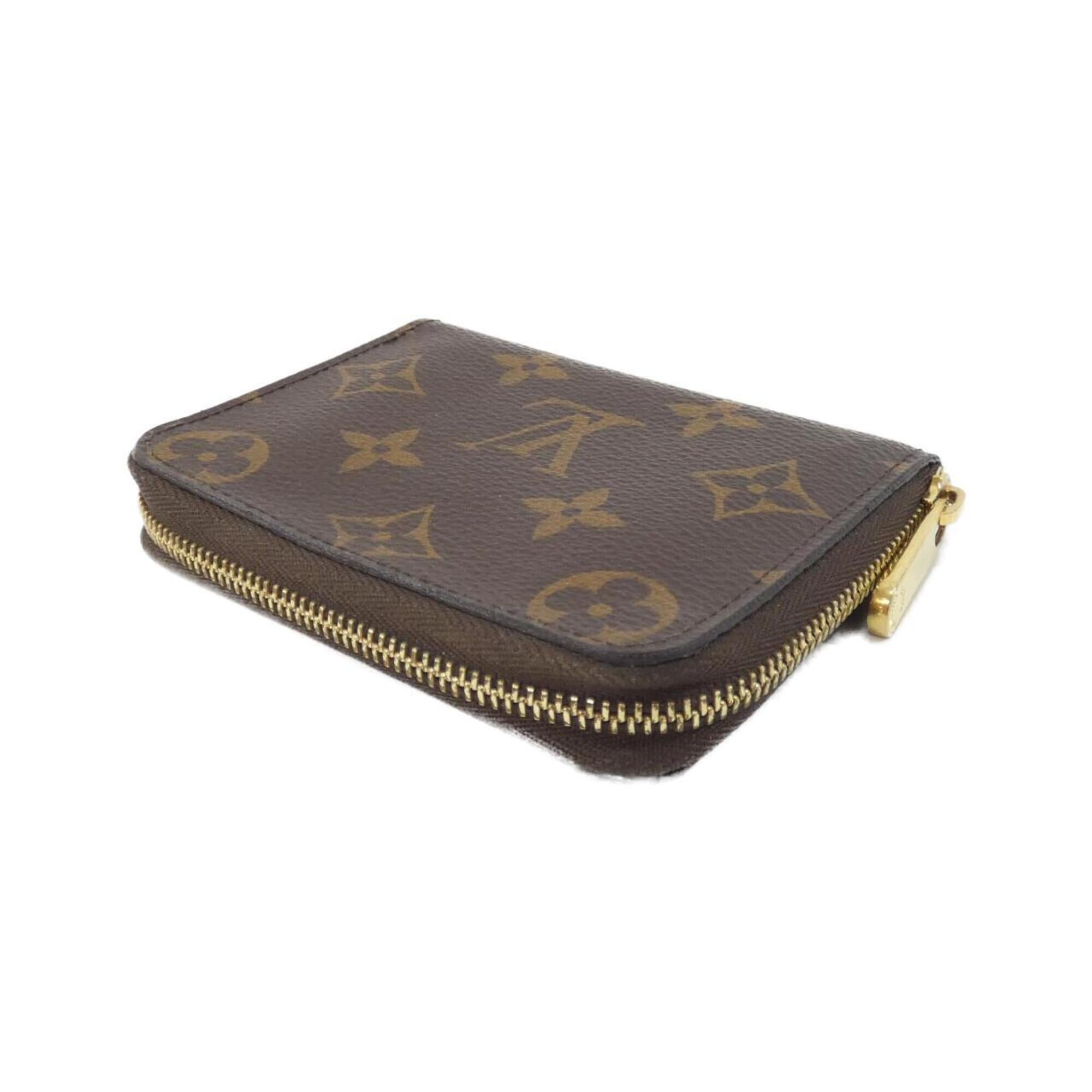 Louis Vuitton Marron Monogram Coated Canvas Coin Purse/Coin Case (Pre-Owned)