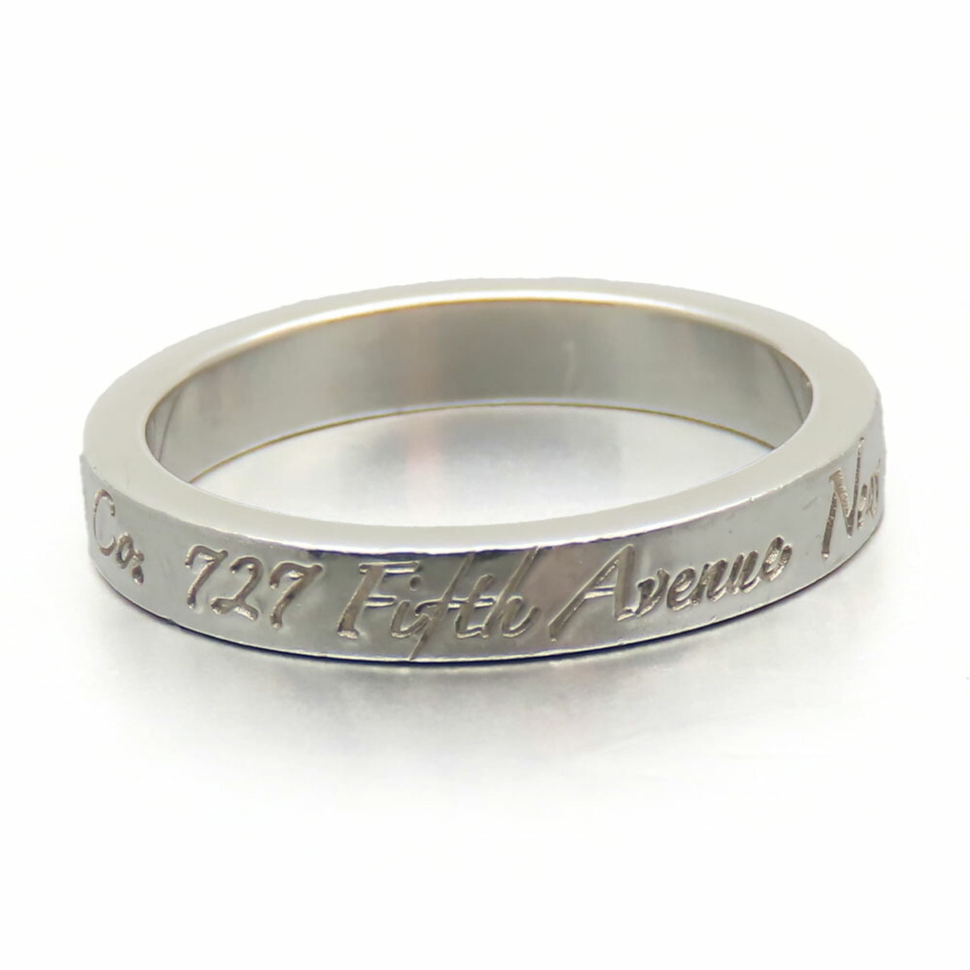 Tiffany Silver 925 Band Ring (Pre-Owned)