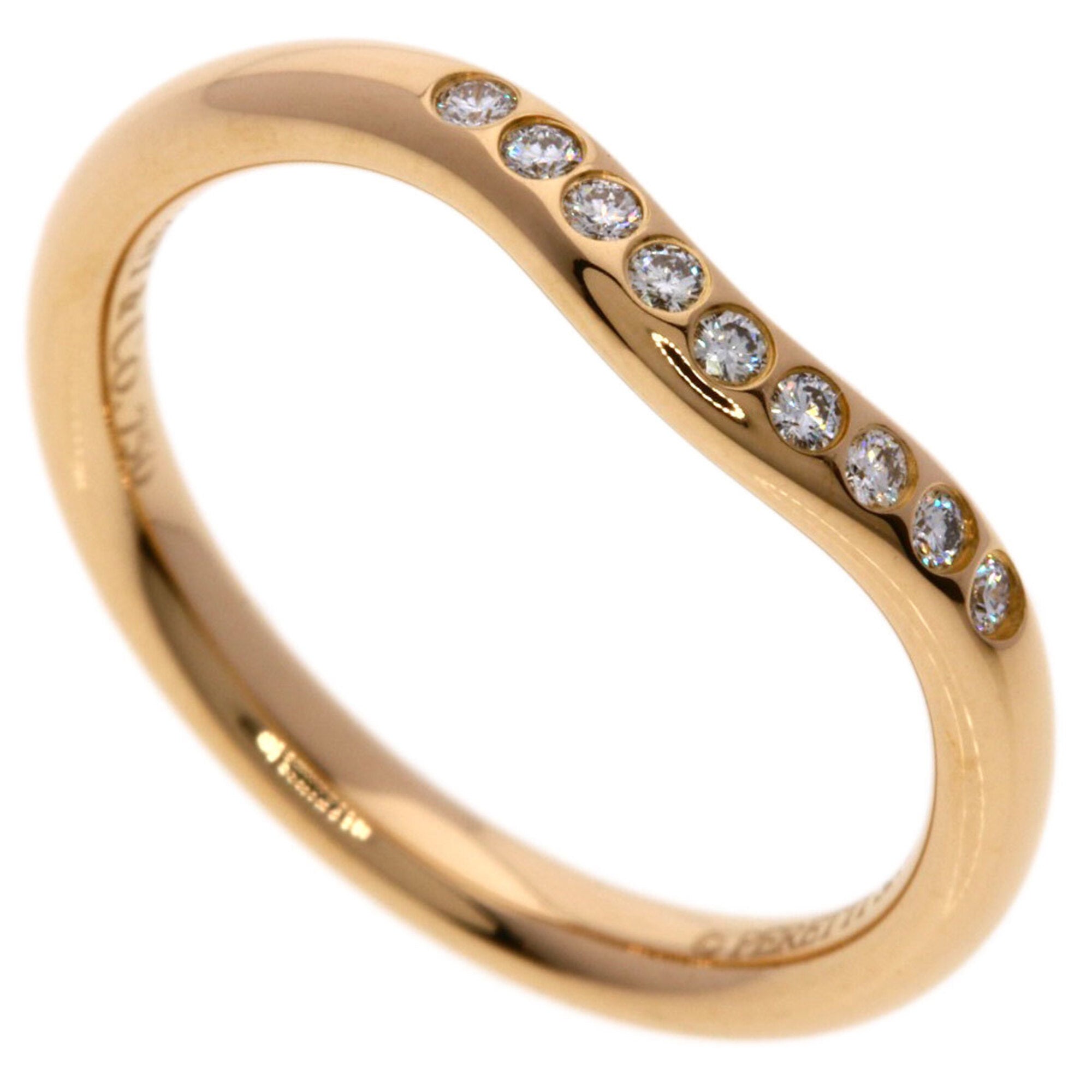 Tiffany Pink Gold (18K) Band Ring (Pre-Owned)