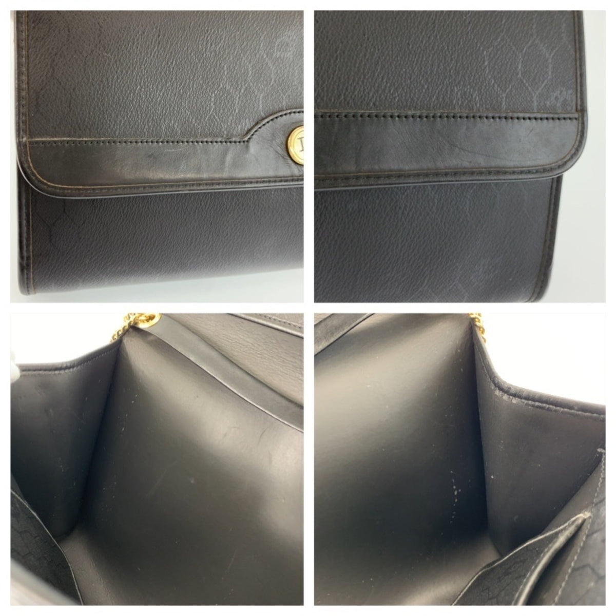 Christian Dior Black Pvc Handbag Shoulder Bag (Pre-Owned)