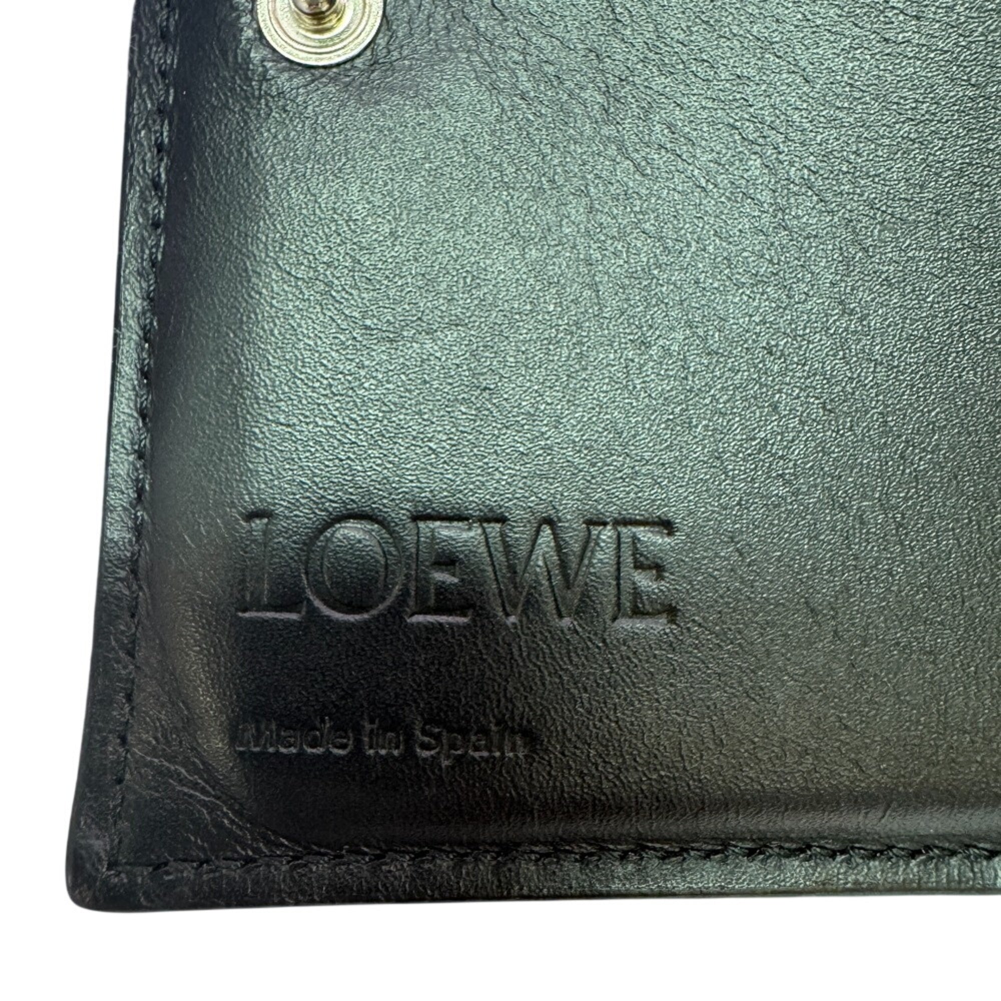 Loewe Black Leather Wallet (Bi-Fold) (Pre-Owned)