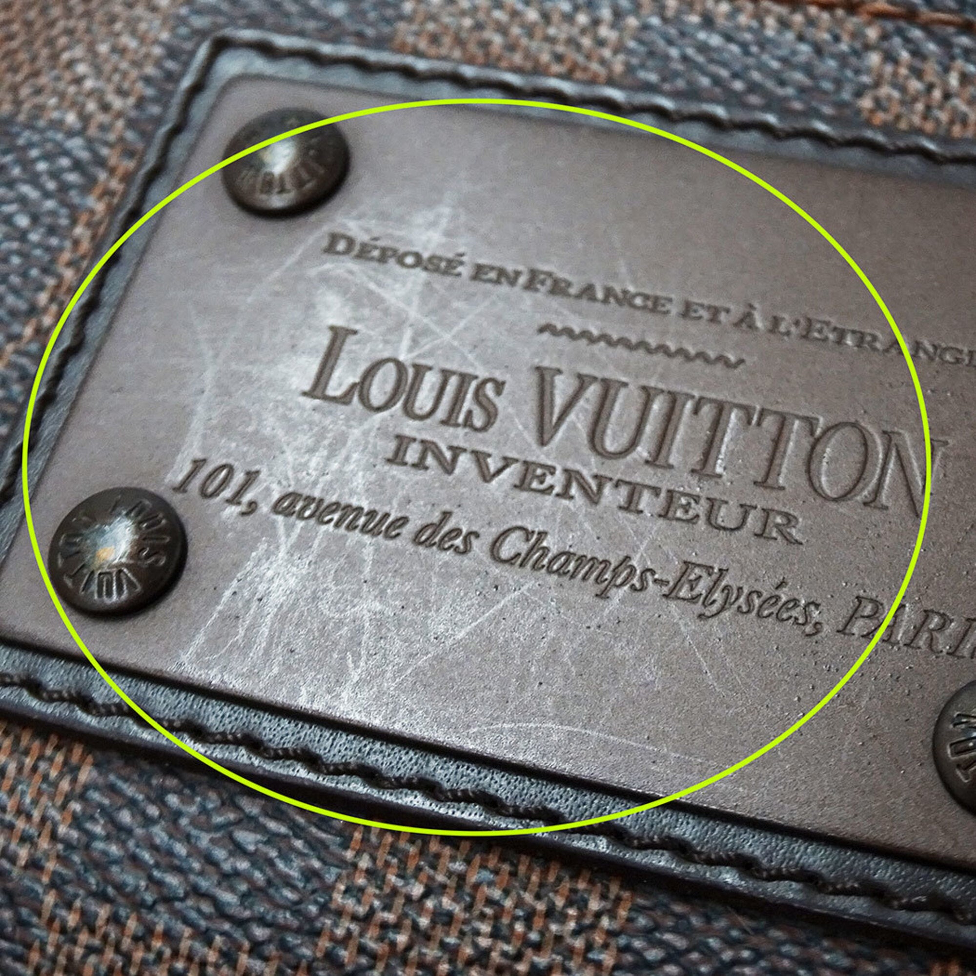 Louis Vuitton Brown Galle Damier Canvas Shoulder Bag Sling Bag (Pre-Owned)