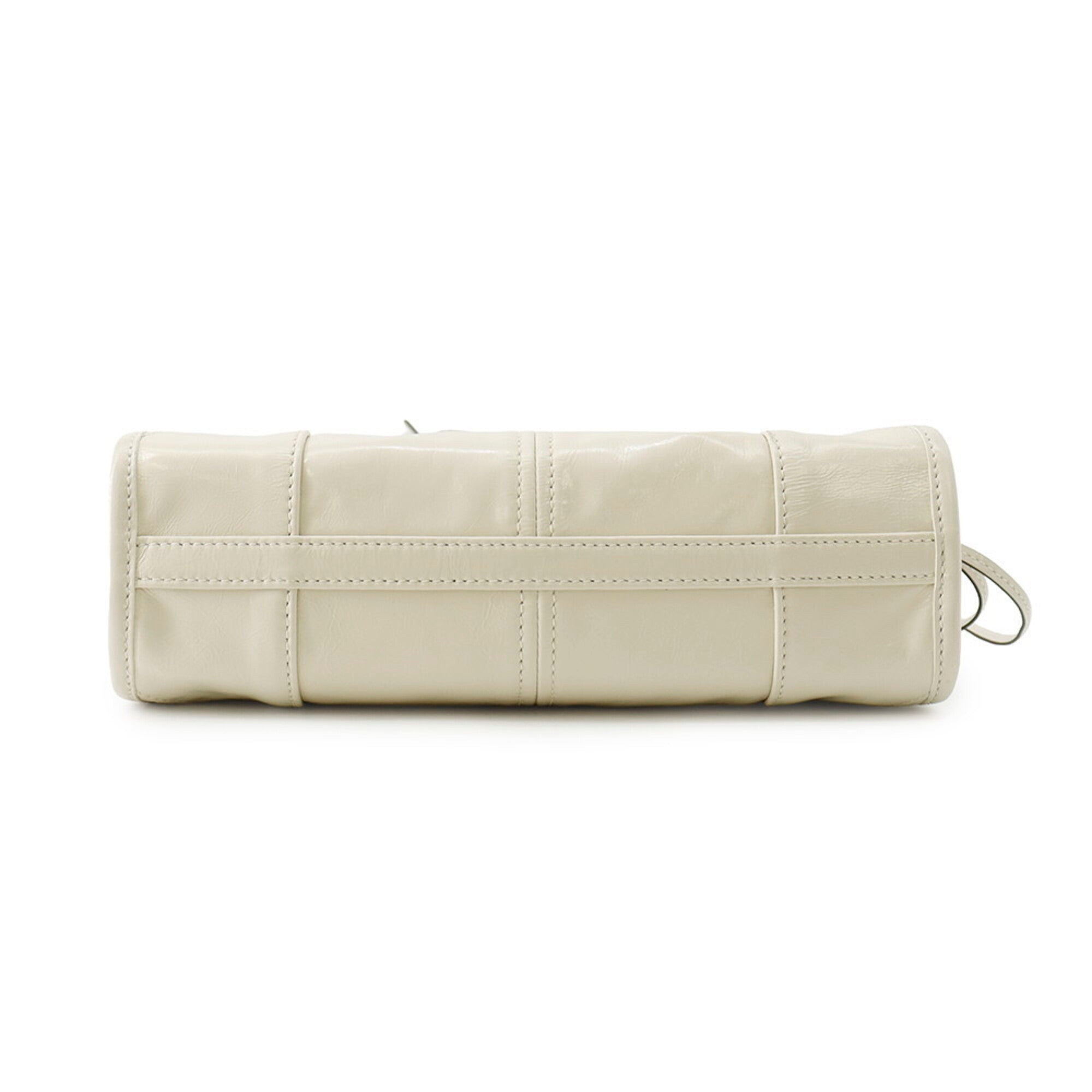 Prada White Leather Handbag (Pre-Owned)