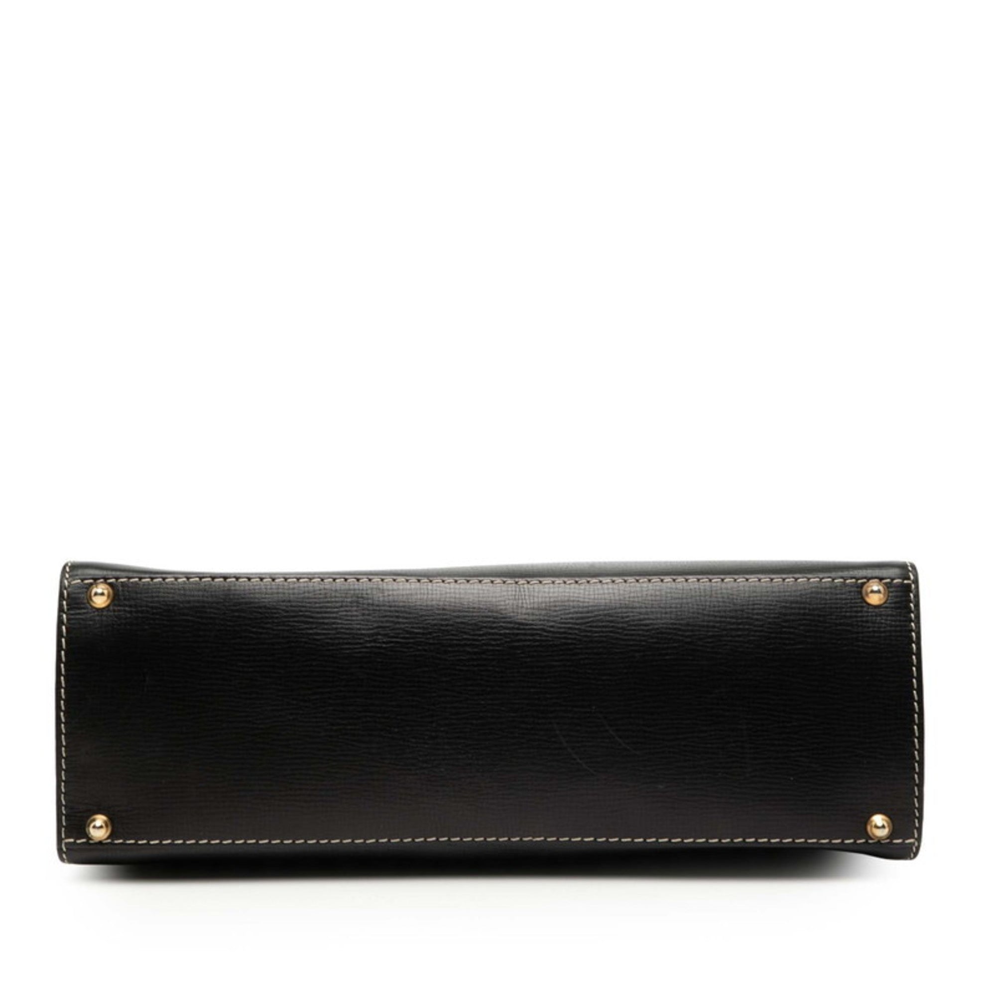 Celine Black Leather Handbag (Pre-Owned)