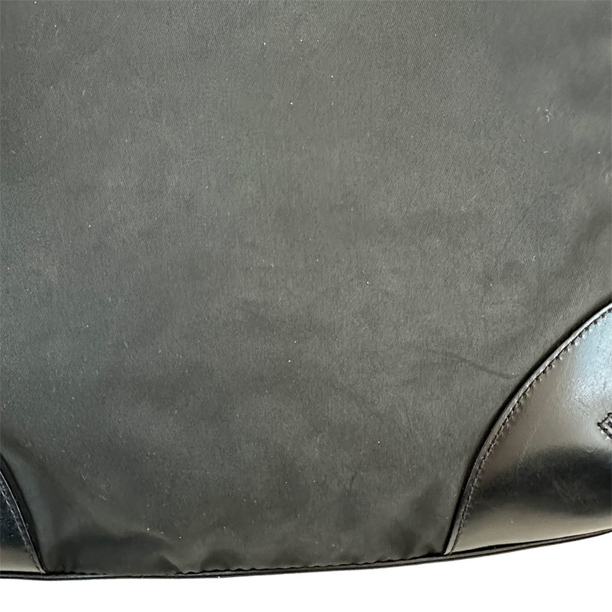 Prada Black Nylon Handbag Shoulder Bag (Pre-Owned)