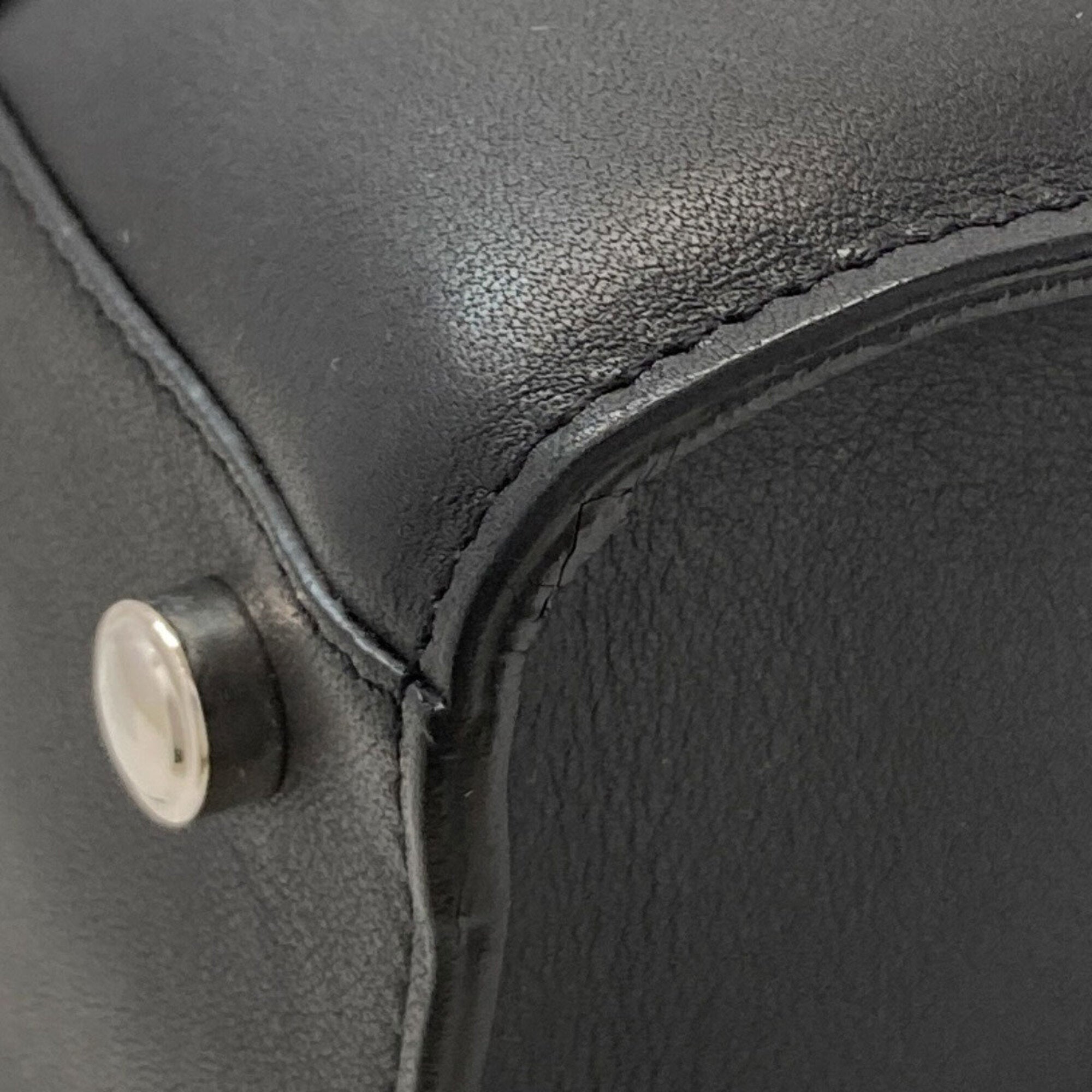 Cartier Black Leather Tote Bag (Pre-Owned)