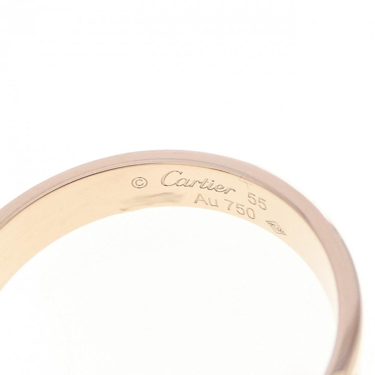 Cartier Pink Gold (18K) Band Ring (Pre-Owned)