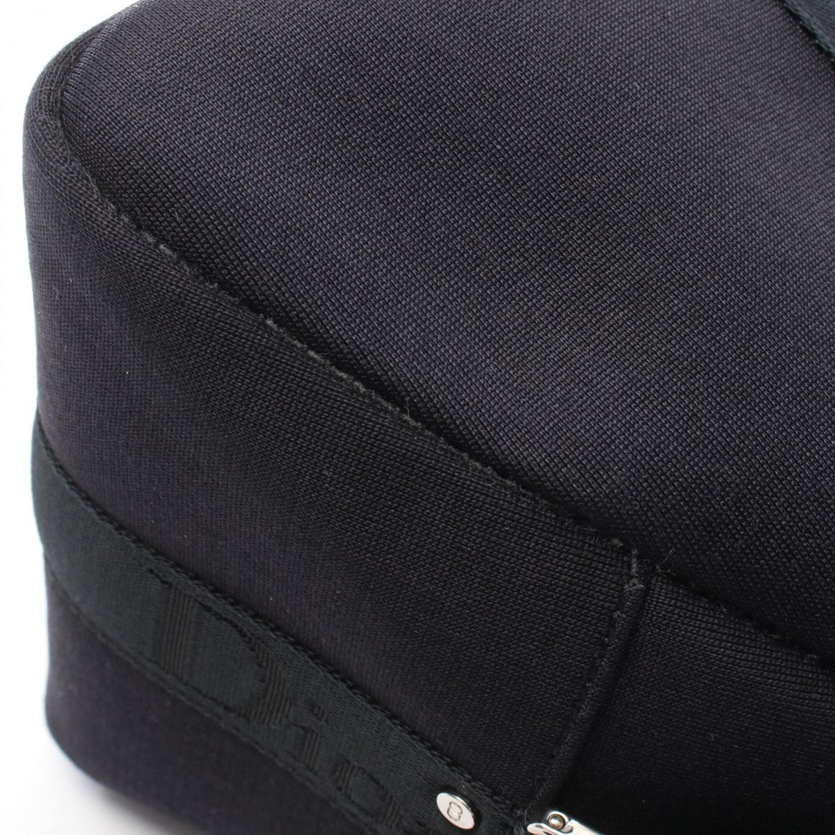 Christian Dior Black Canvas Leather Handbag (Pre-Owned)