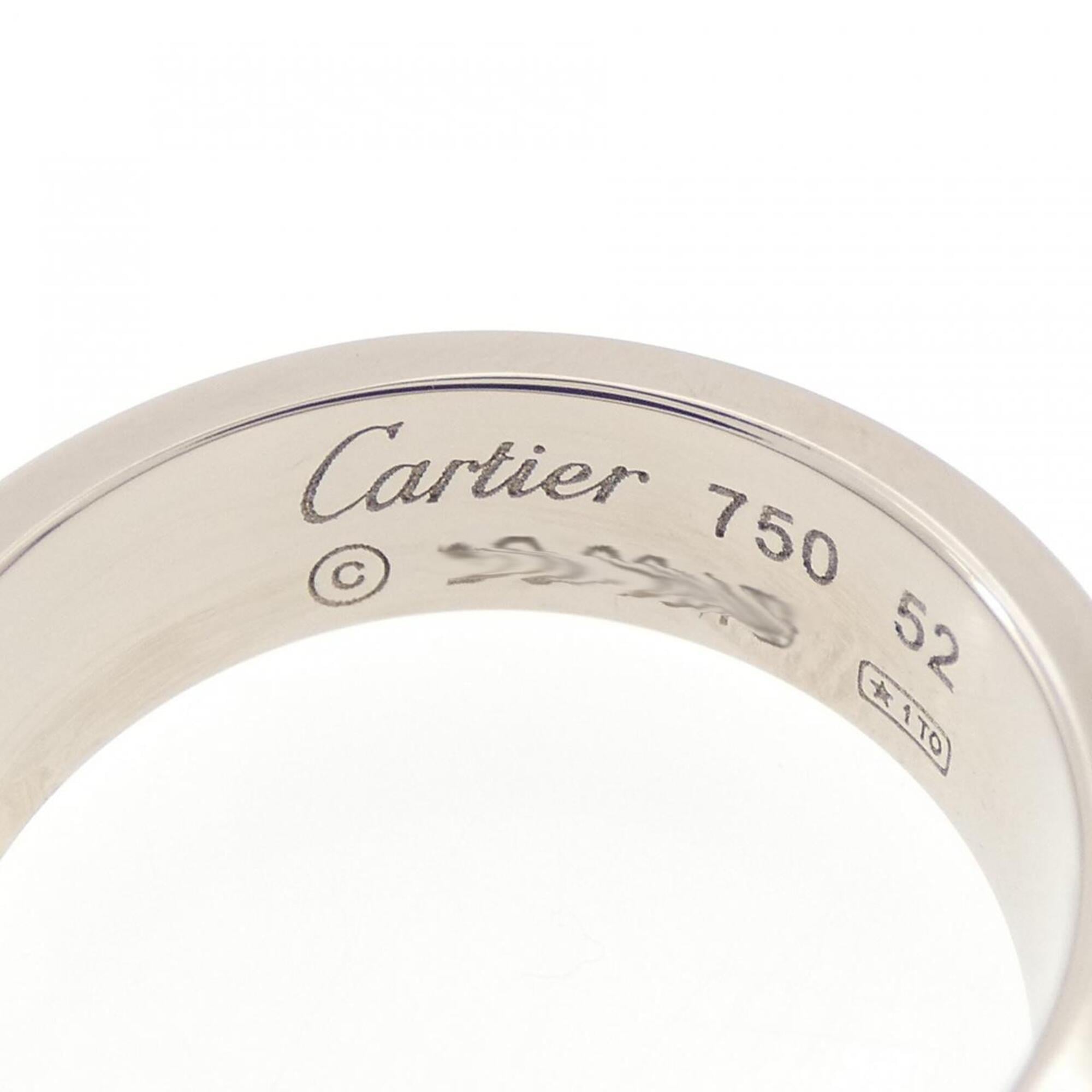 Cartier Love White Gold (18K) Band Ring (Pre-Owned)
