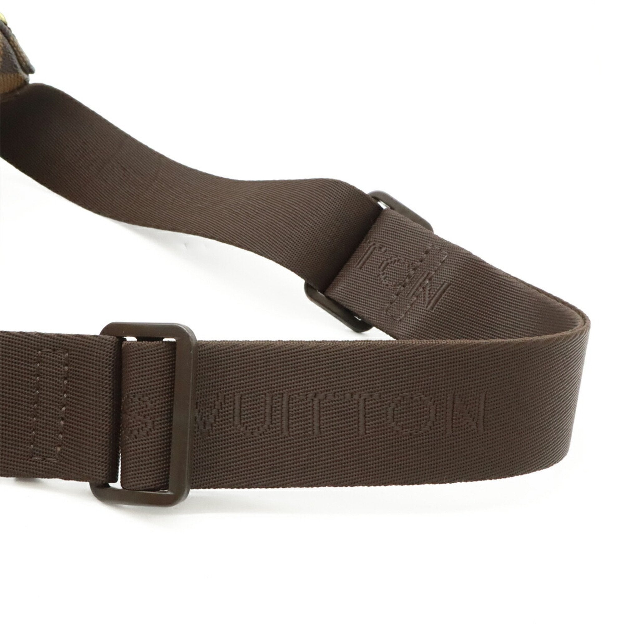 Louis Vuitton Brown Damier Canvas Pvc Fanny Pack (Pre-Owned)