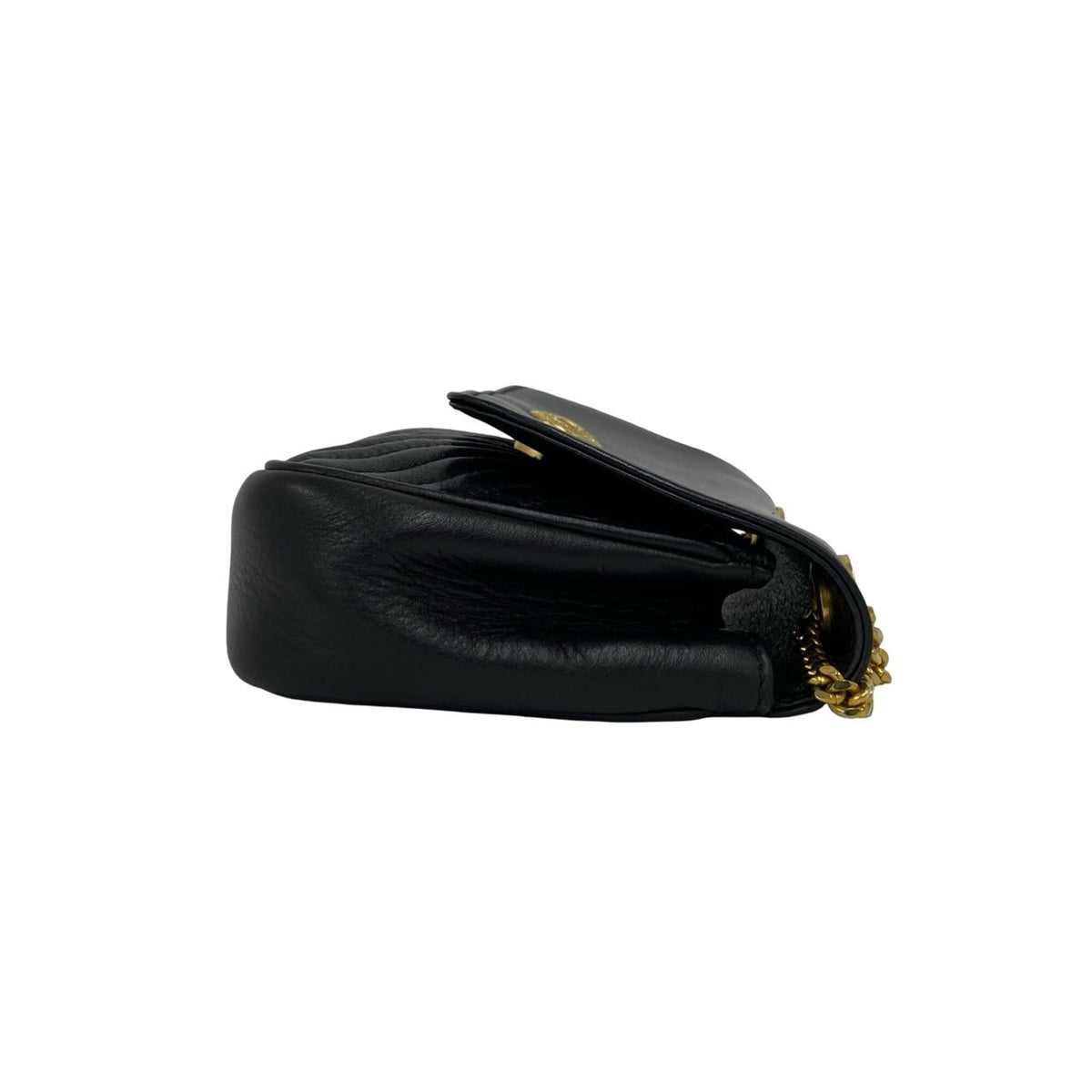 Celine Black Leather Pochette Shoulder Bag (Pre-Owned)