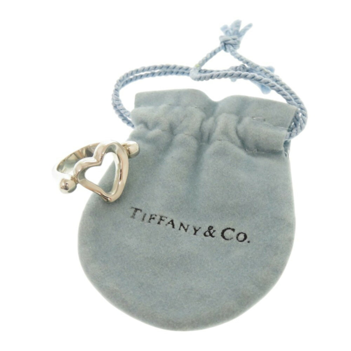 Tiffany Silver Silver 925 Band Ring (Pre-Owned)