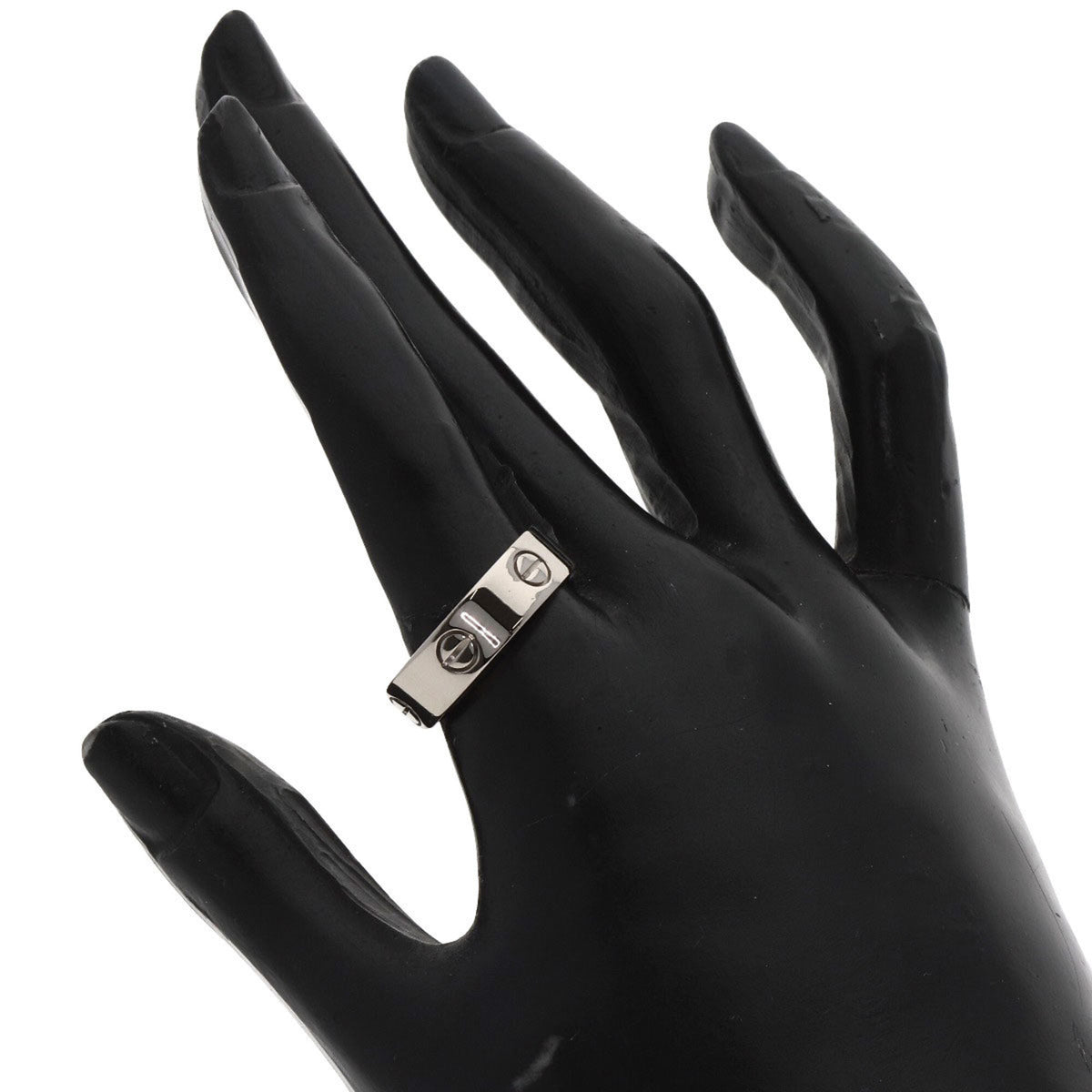 Cartier White Gold White Gold (18K) Band Ring (Pre-Owned)