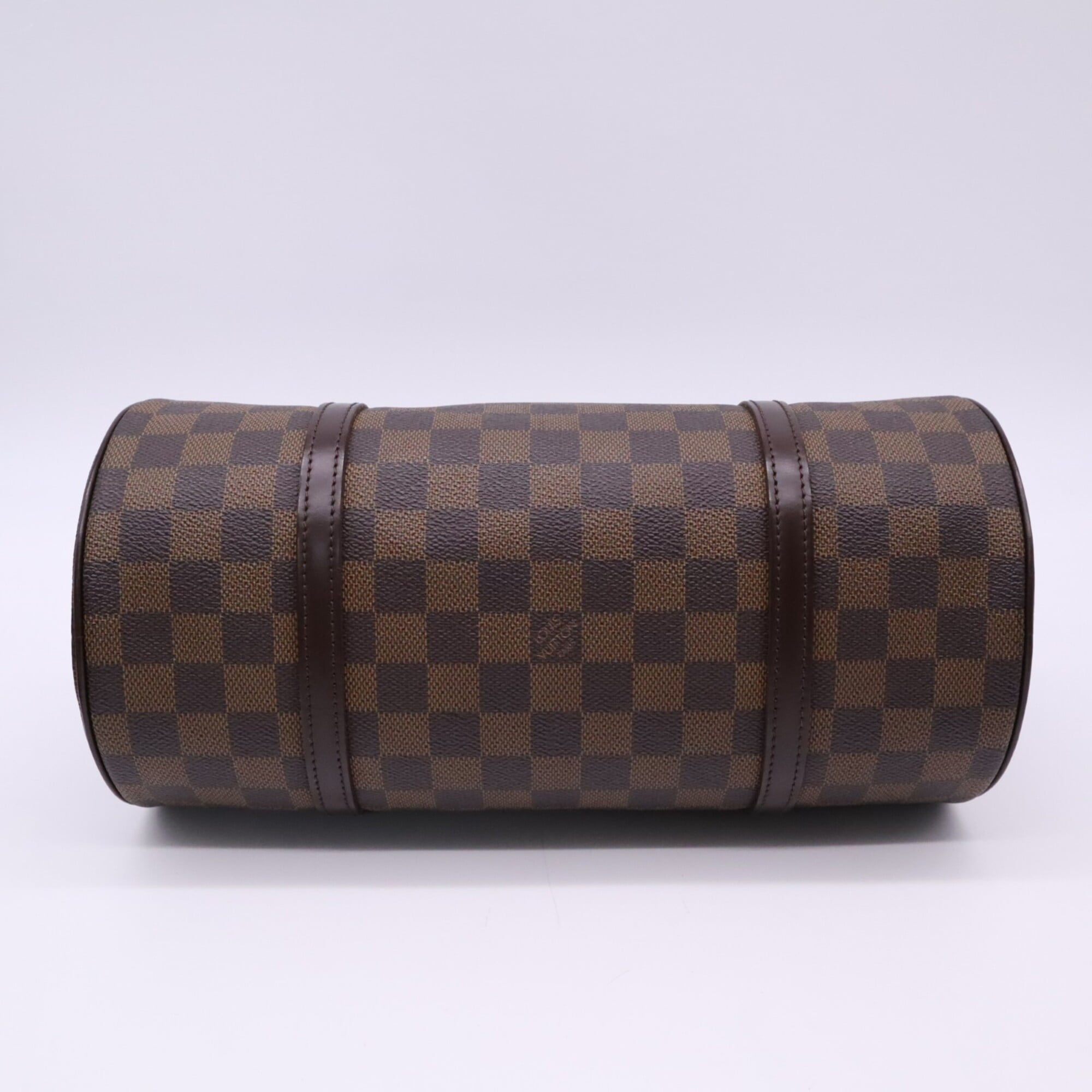 Louis Vuitton Damier Beige Brown Coated Canvas Leather Handbag (Pre-Owned)