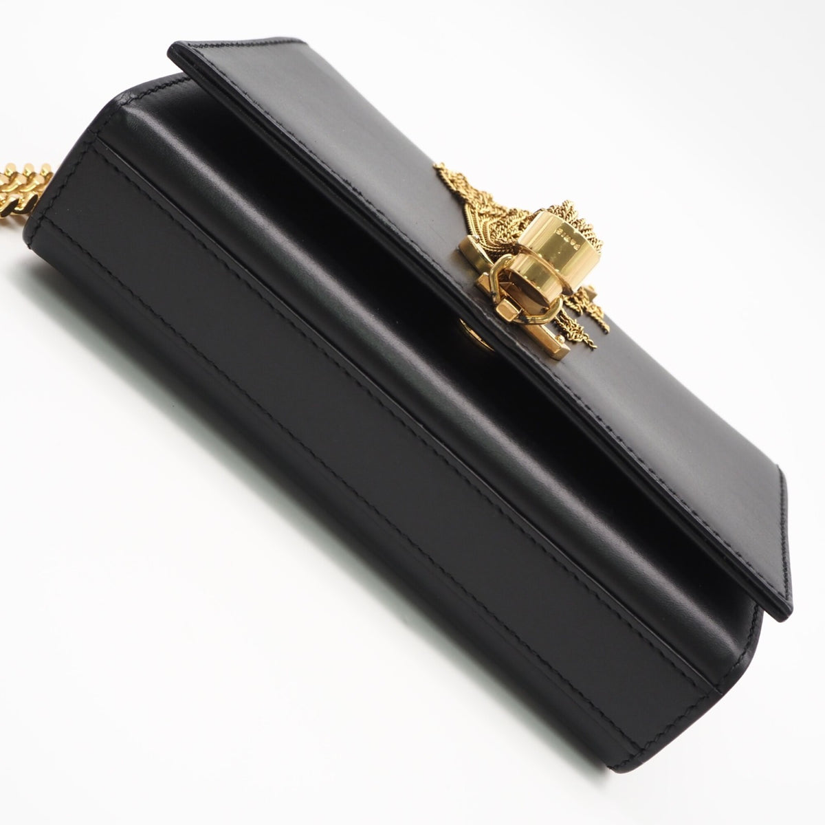 Yves Saint Laurent Black Leather Shoulder Bag (Pre-Owned)