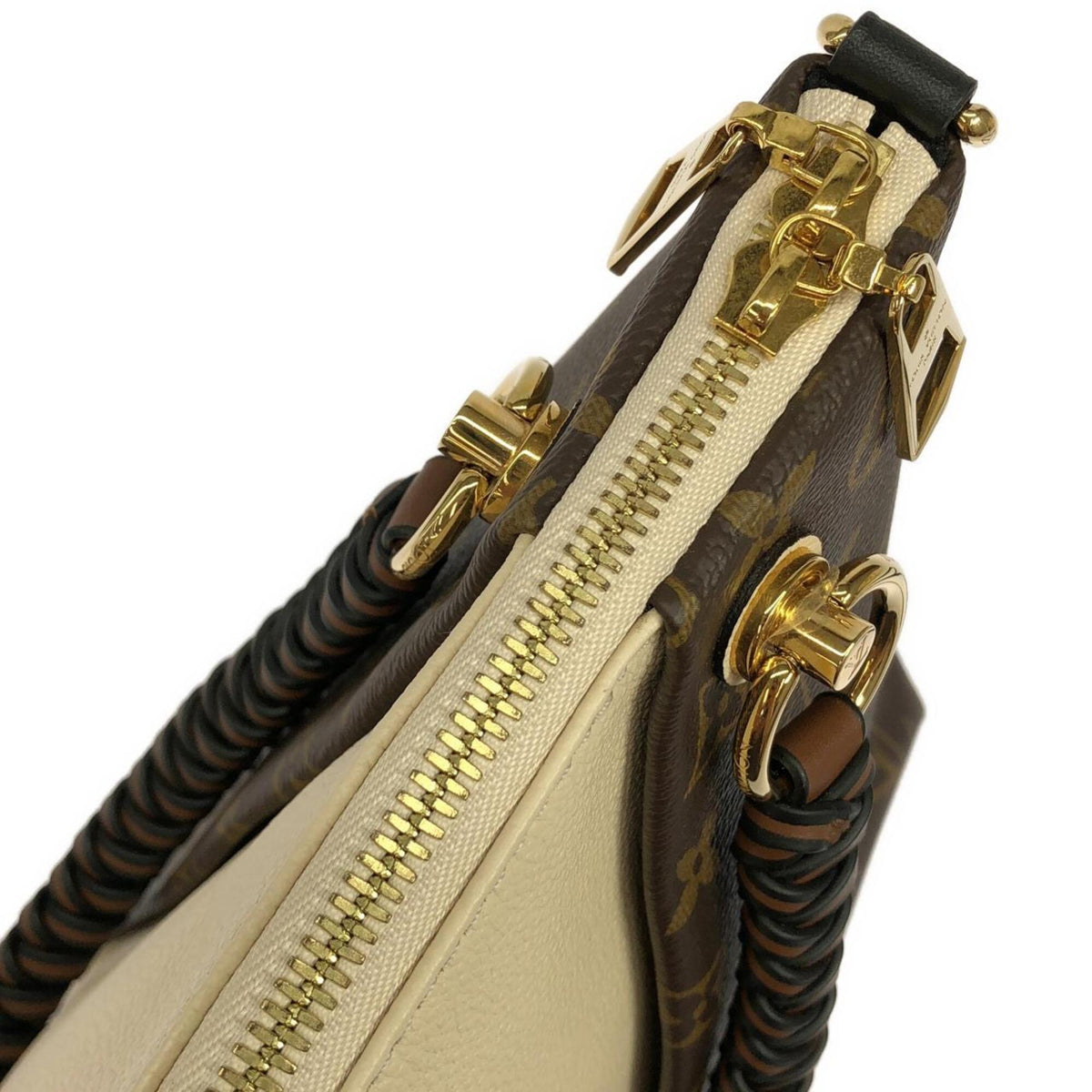 Louis Vuitton Coated Canvas Leather Handbag (Pre-Owned)