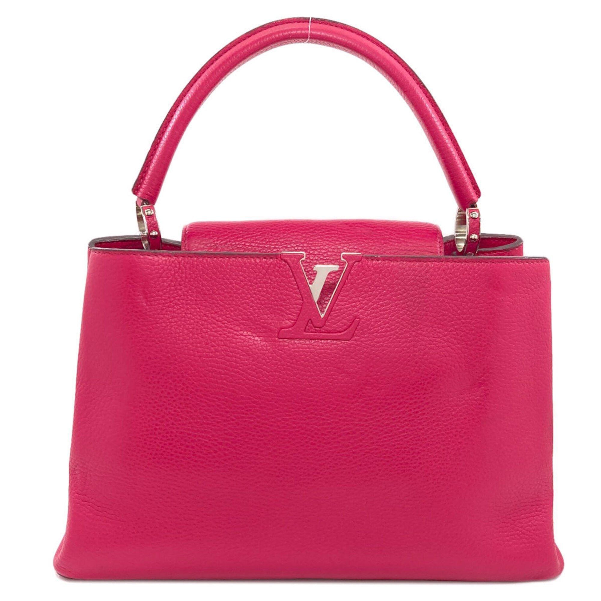 Louis Vuitton Pink Leather Handbag (Pre-Owned)