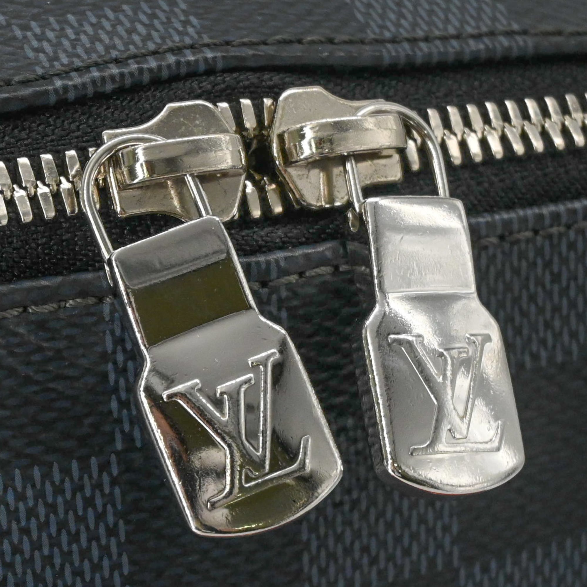 Louis Vuitton Cobalt Navy Canvas Backpack (Pre-Owned)