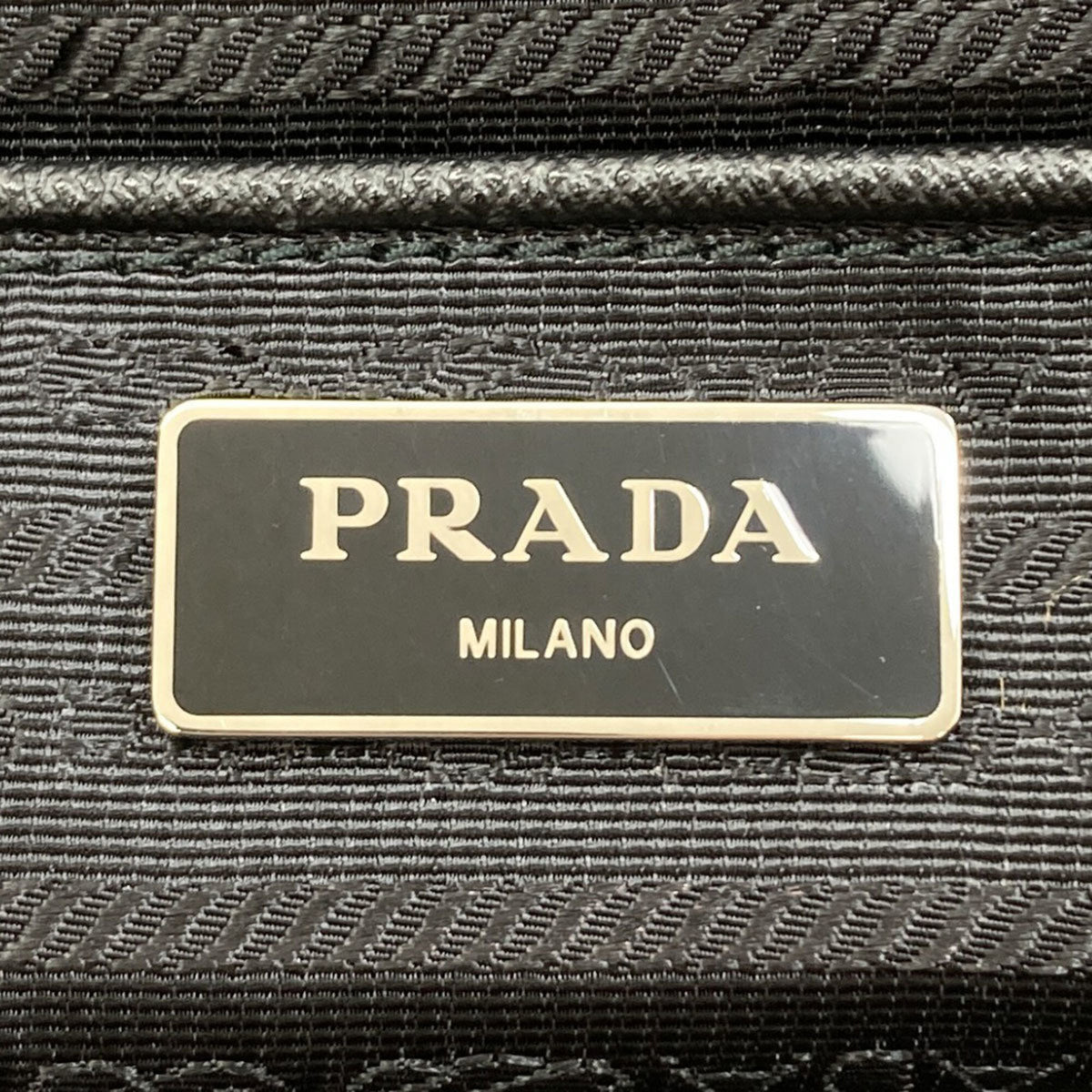 Prada Black Nylon Tote Bag (Pre-Owned)