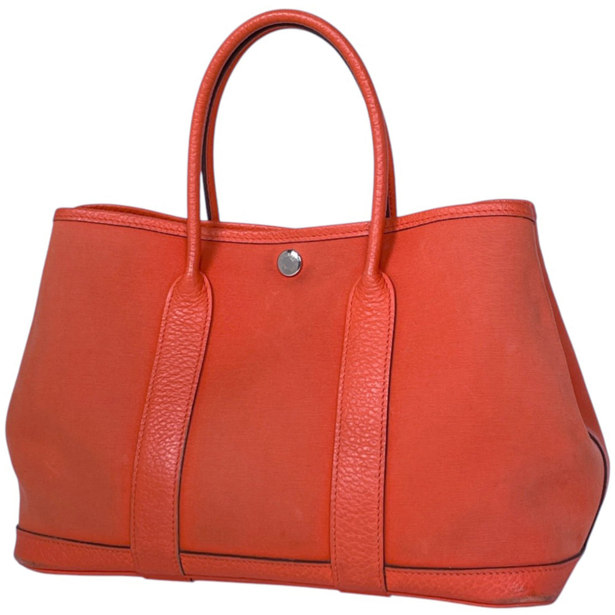 Hermes Garden Toile Officier Tote Bag (Pre-Owned)