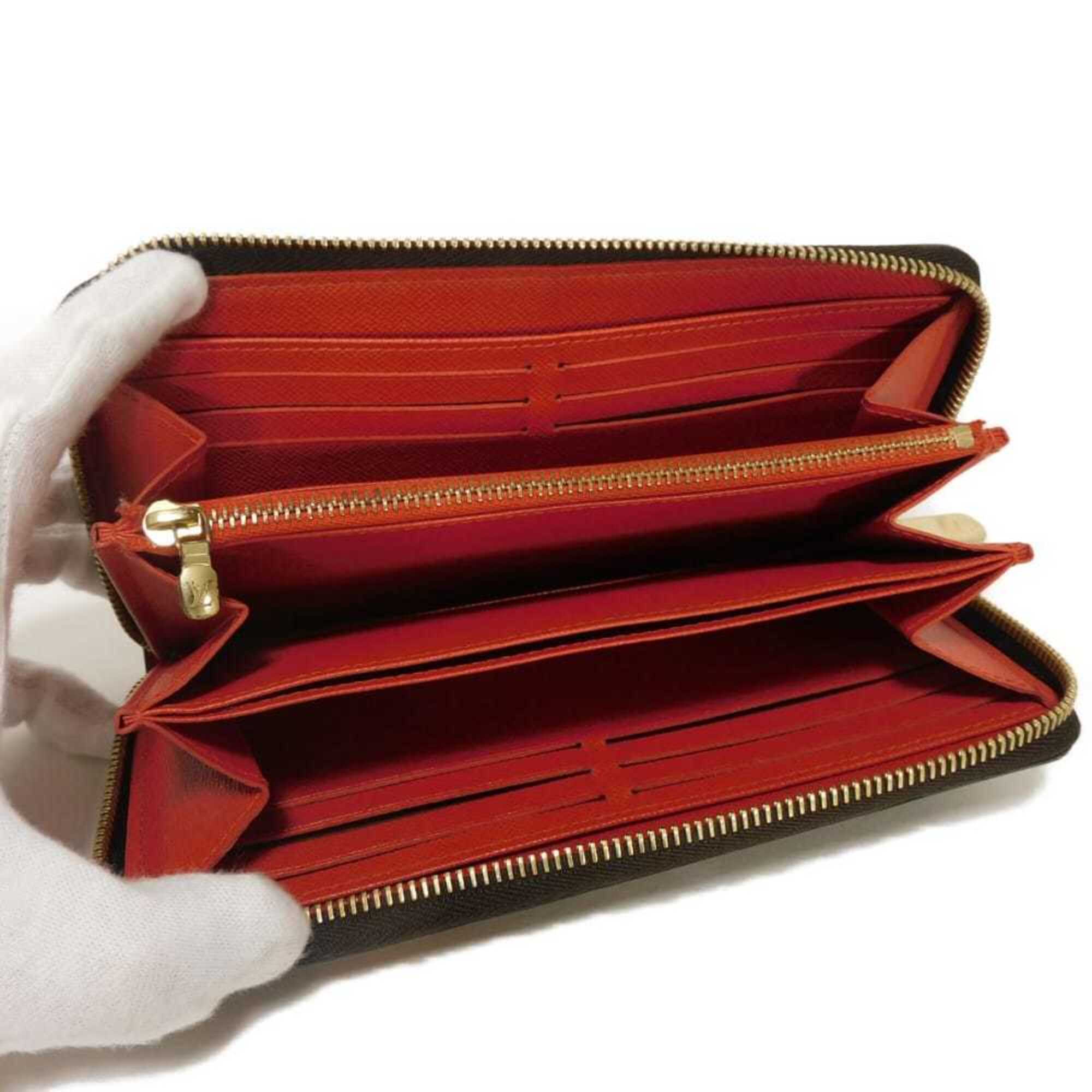 Louis Vuitton Brown Cerise Long Wallet (Bi-Fold) (Pre-Owned)