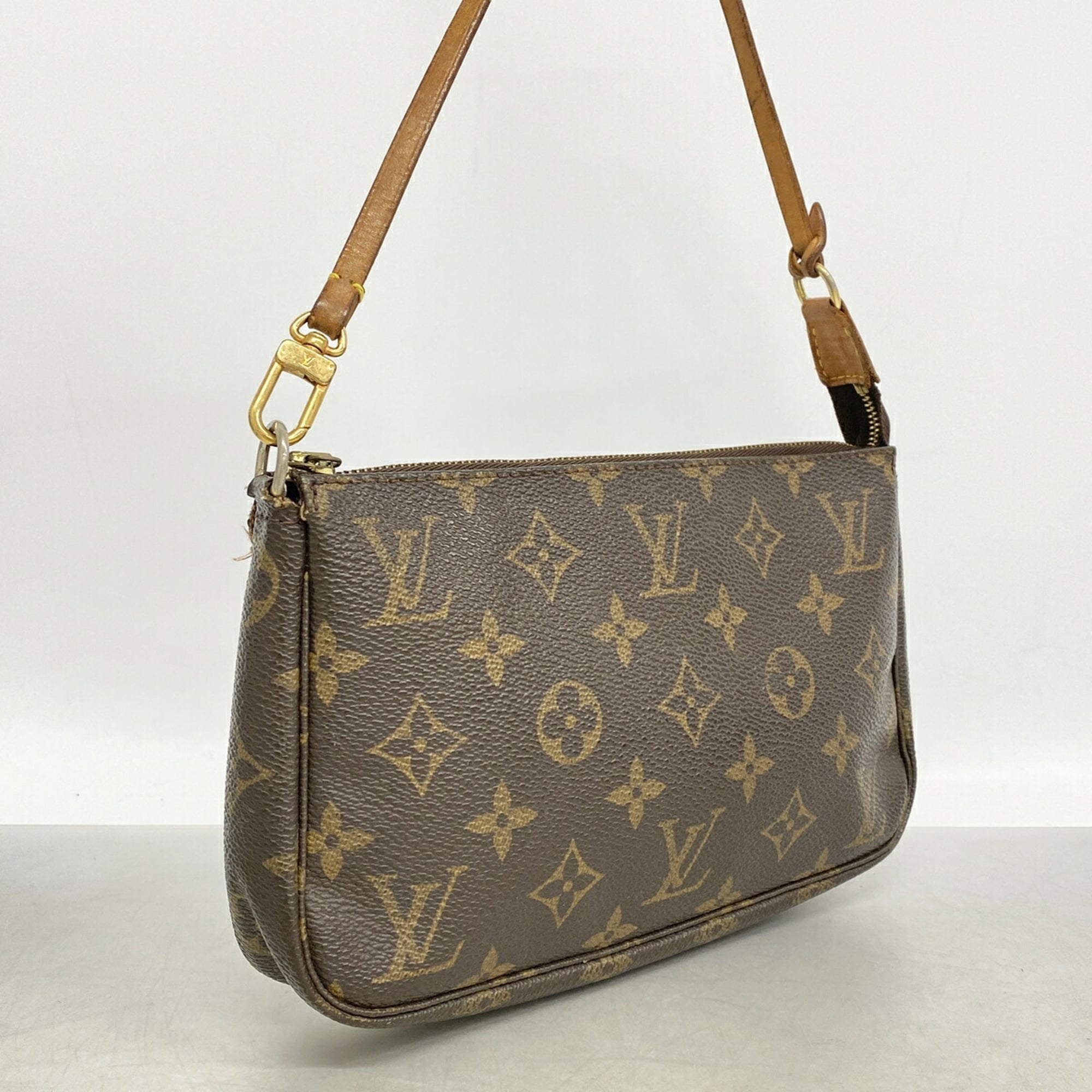 Louis Vuitton Brown Pouch (Pre-Owned)