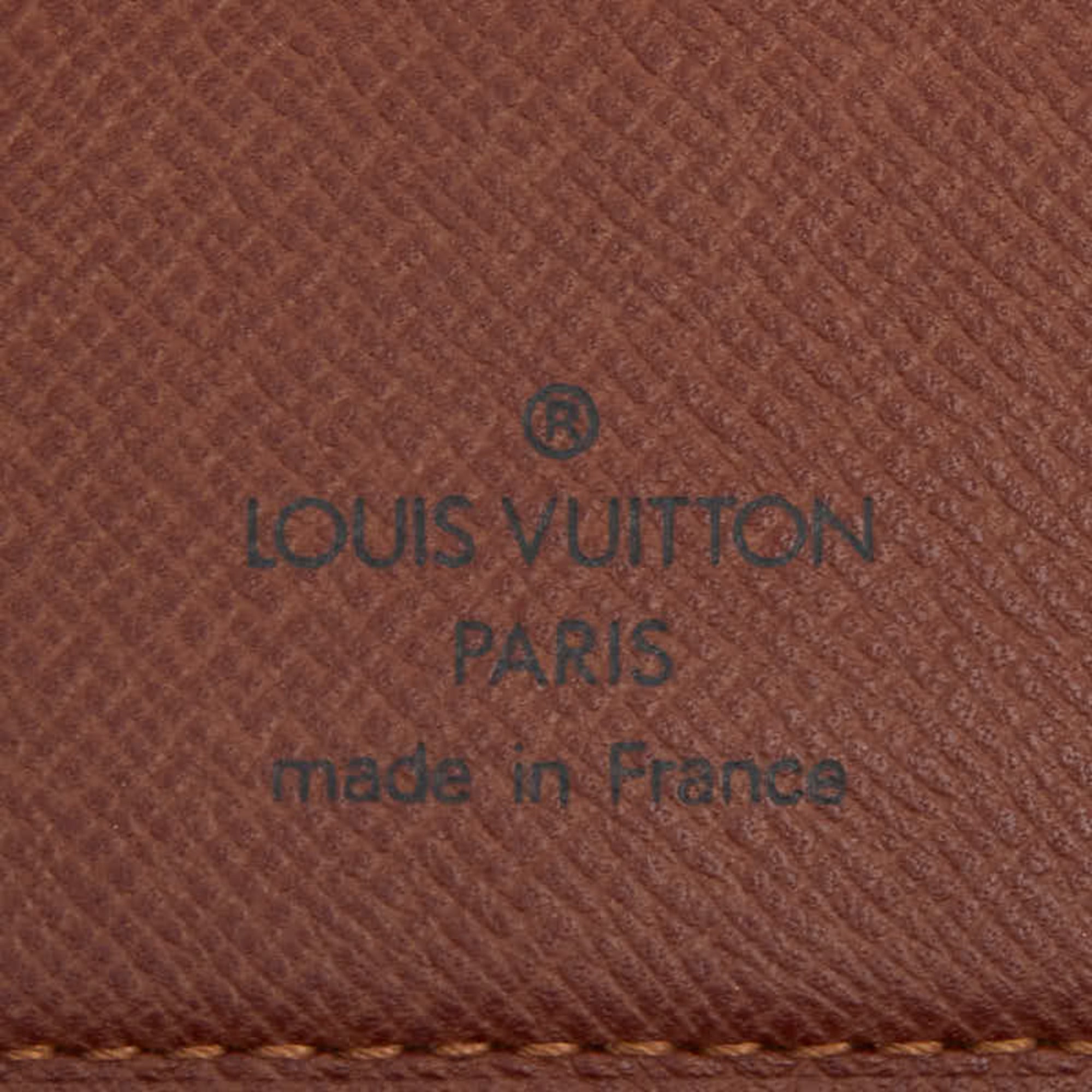 Louis Vuitton Brown Pvc Leather Wallet (Bi-Fold) (Pre-Owned)