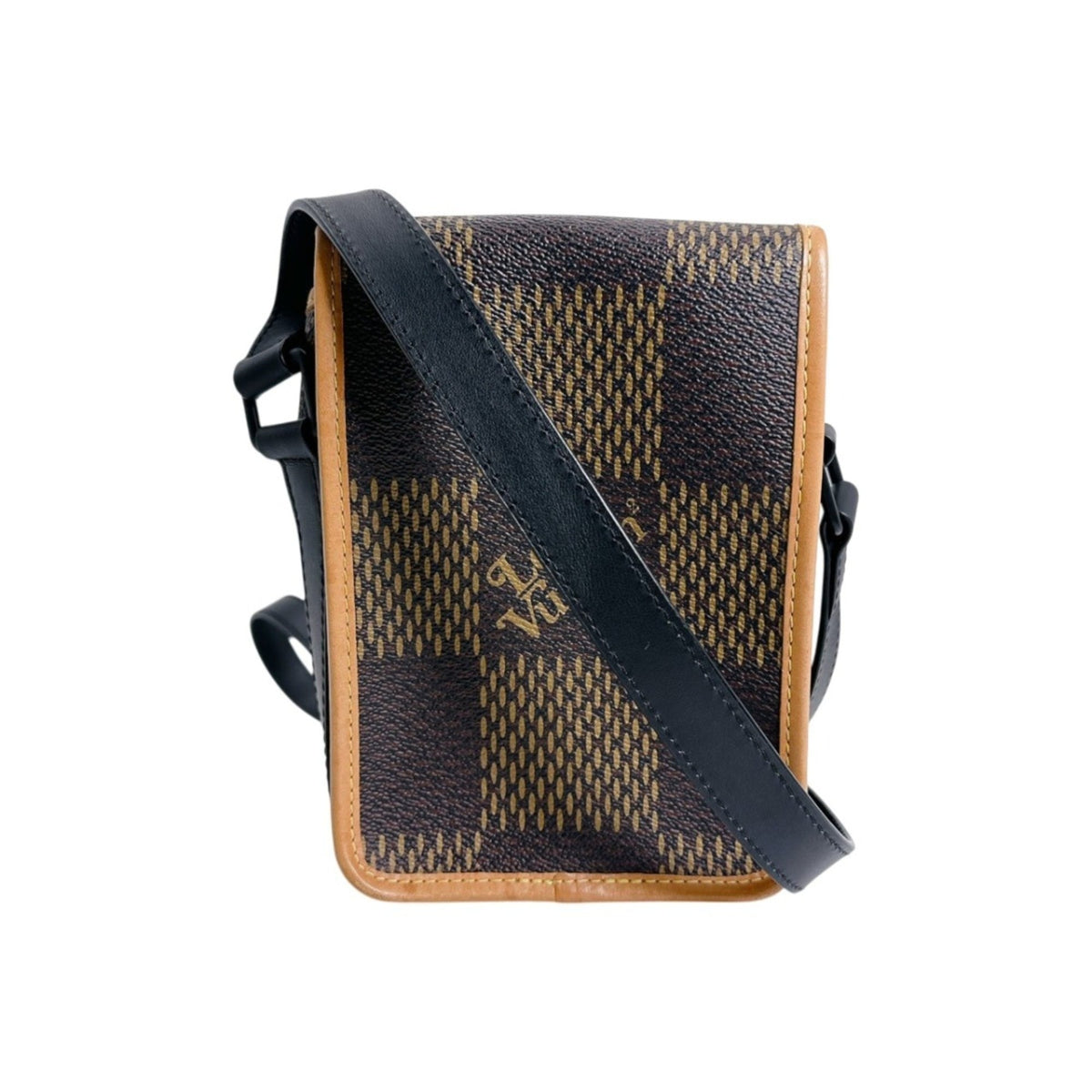 Louis Vuitton Brown Damier Canvas Messenger Bag (Pre-Owned)